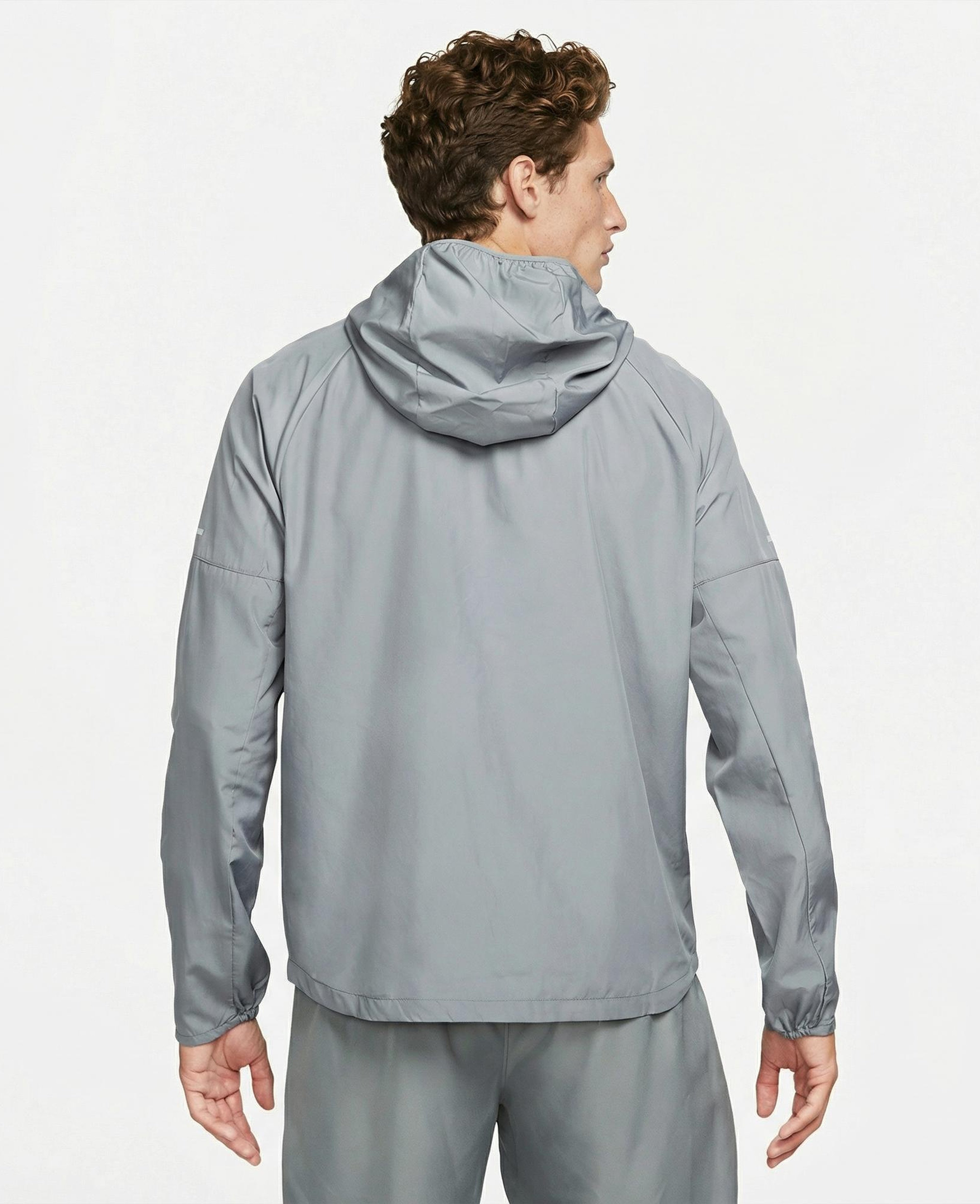 Nike Repel Miler Erkek Gri Rüzgarlık