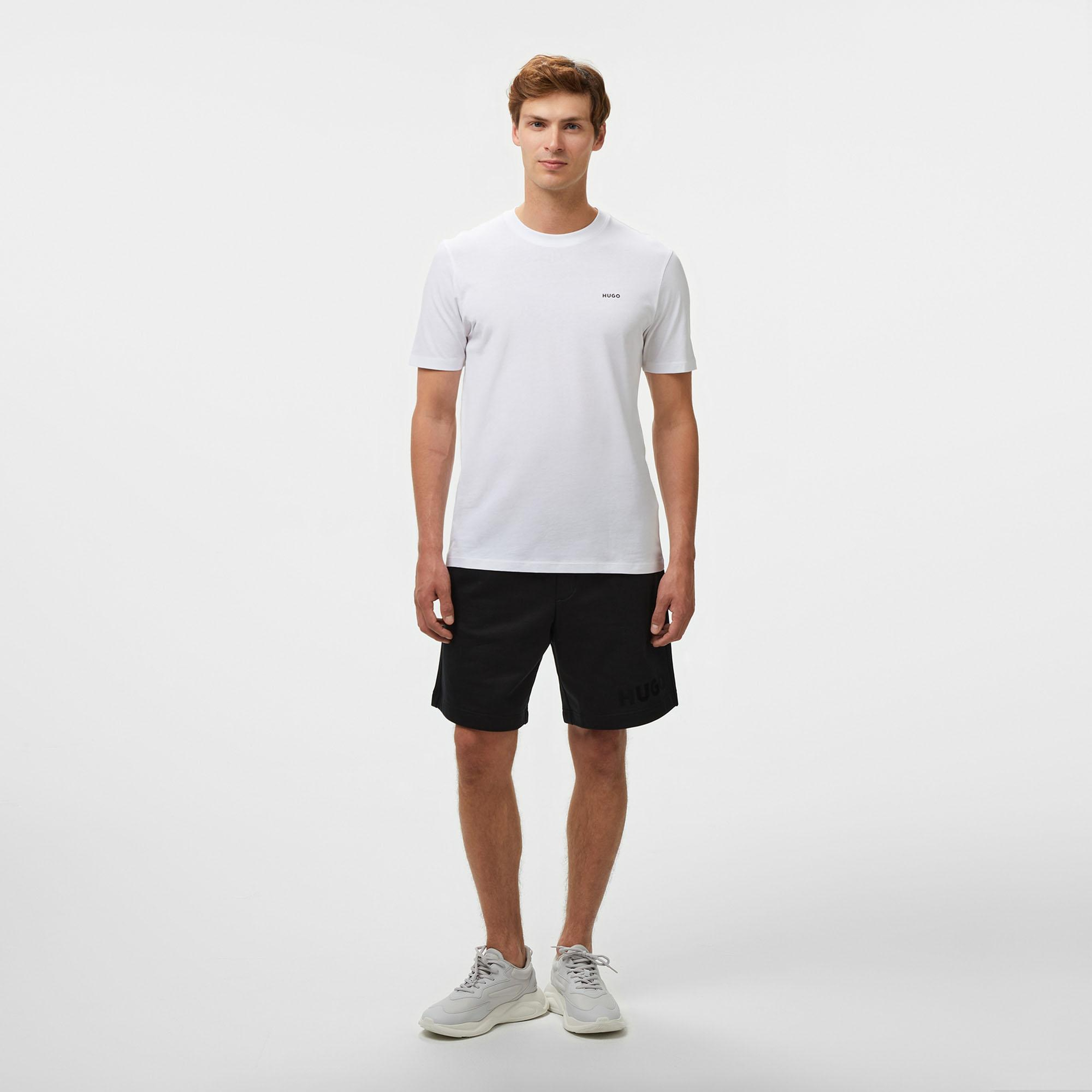 Hugo Dero 222 Erkek Beyaz T-Shirt