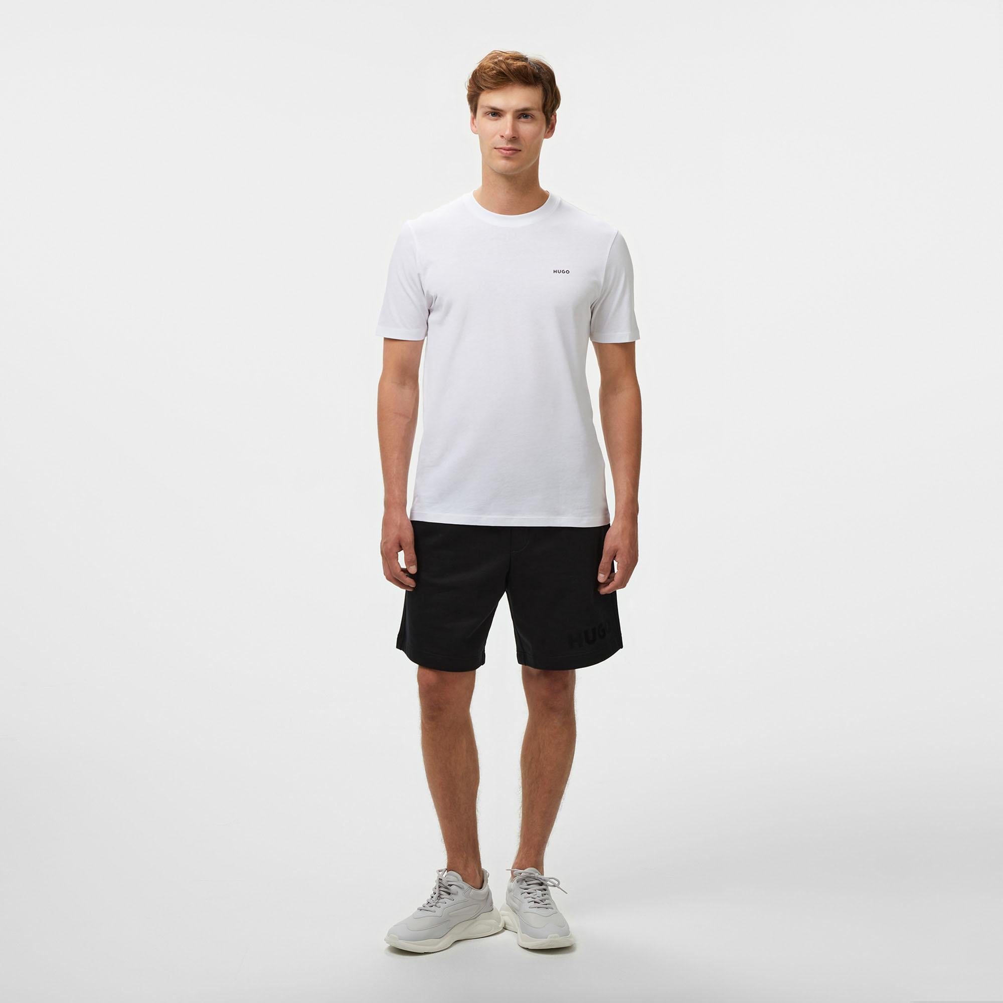 Hugo Dero 222 Erkek Beyaz T-Shirt