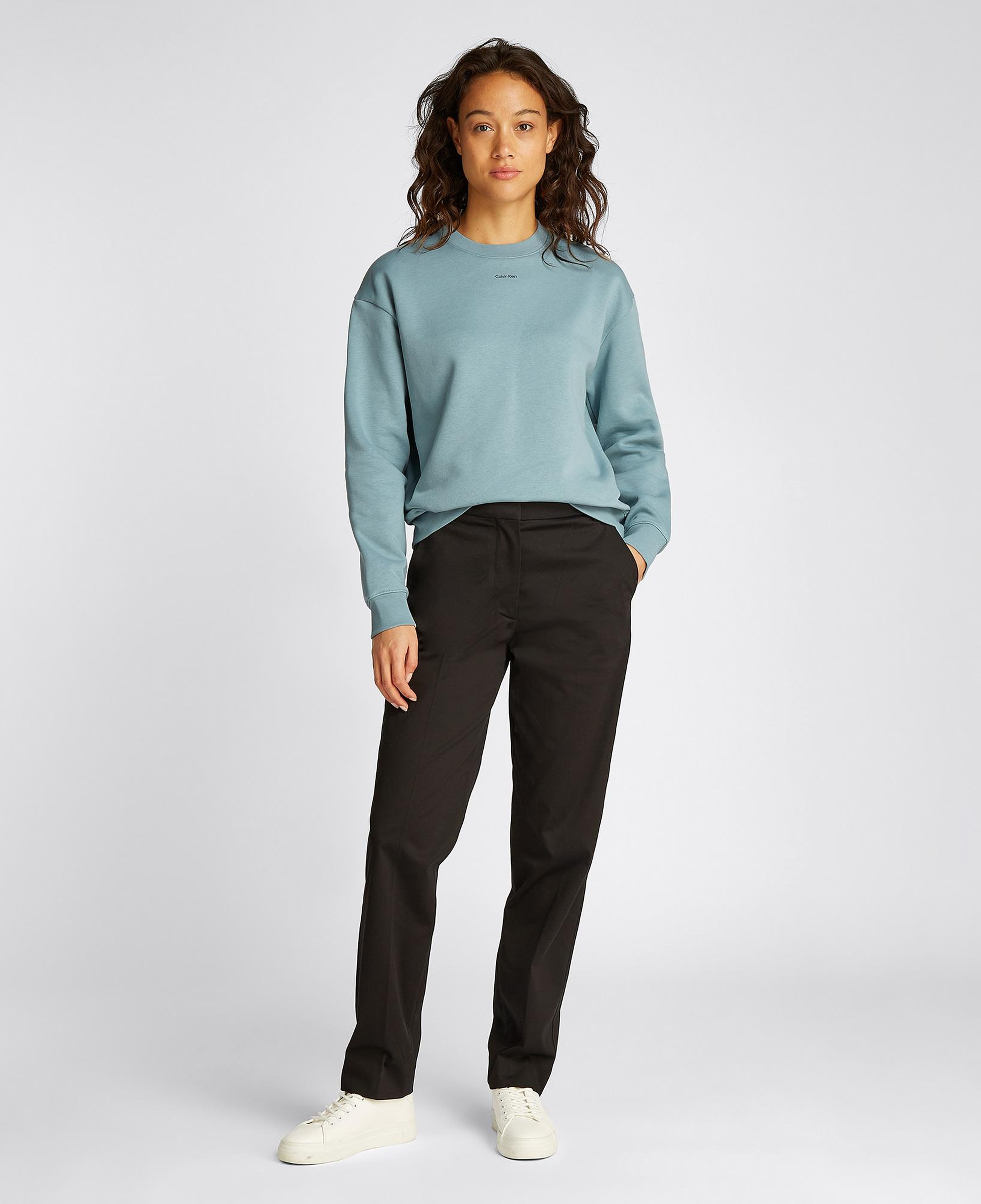 Calvin Klein Kadın Mavi Sweatshirt