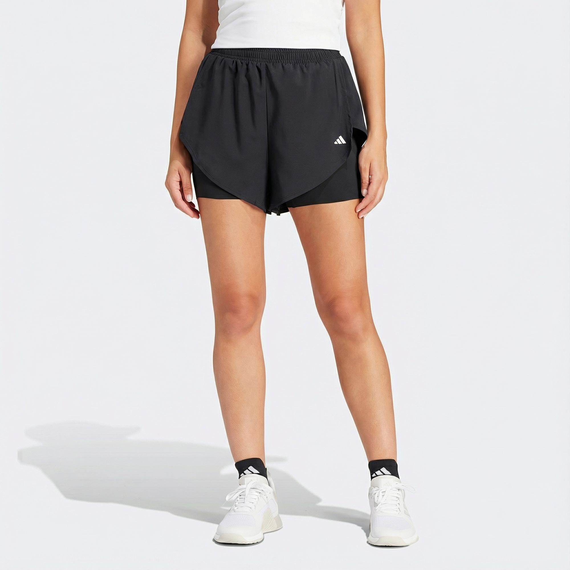 adidas Designed for Training 2in1 Kadın Siyah Şort