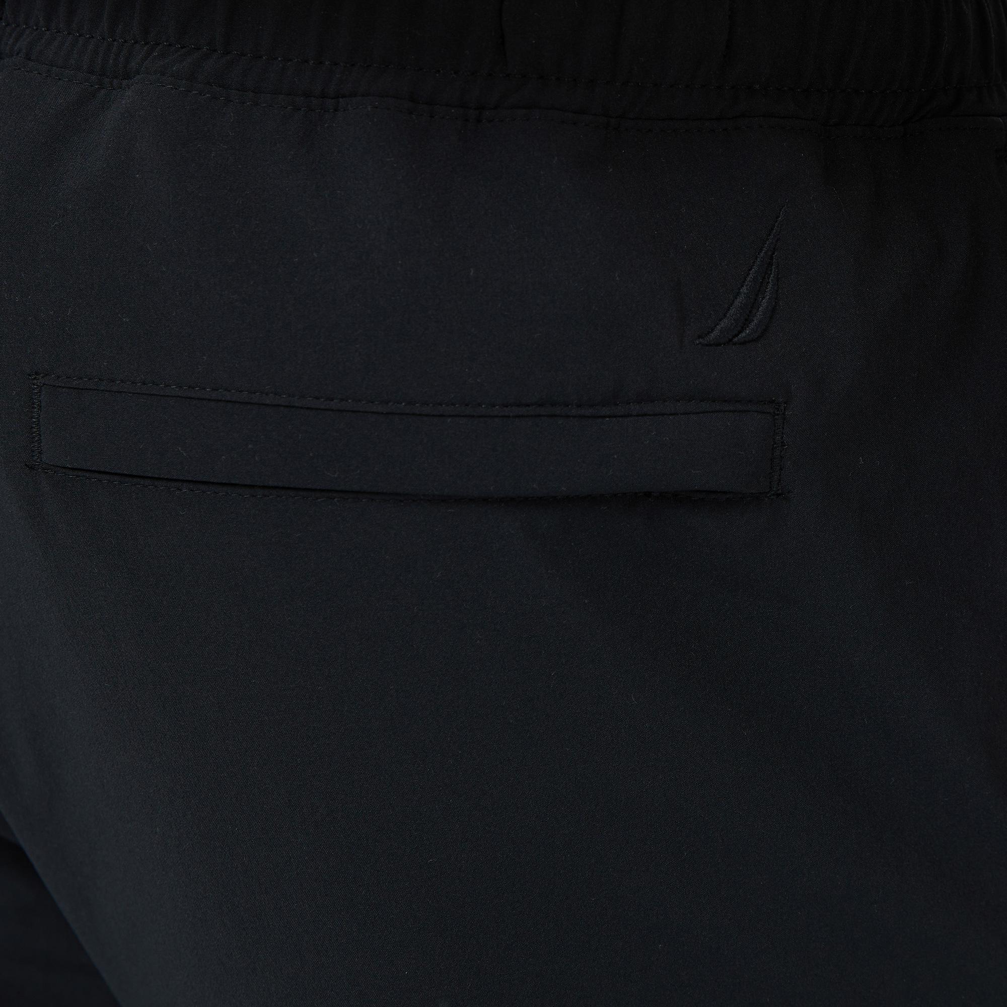 Nautica Erkek Siyah Slim Fit Teknik Pantolon
