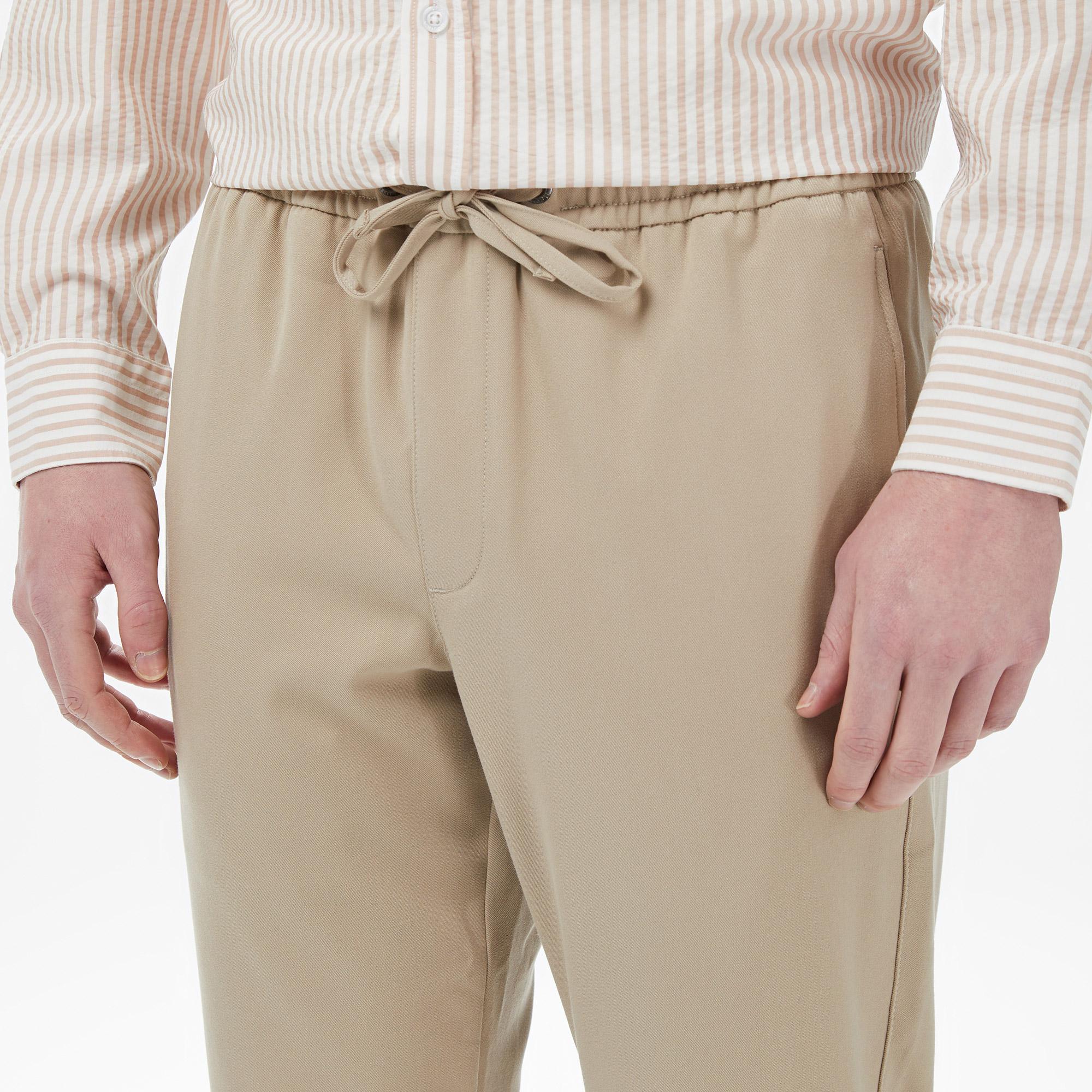 Nautica Erkek Bej Slim Fit Pantolon