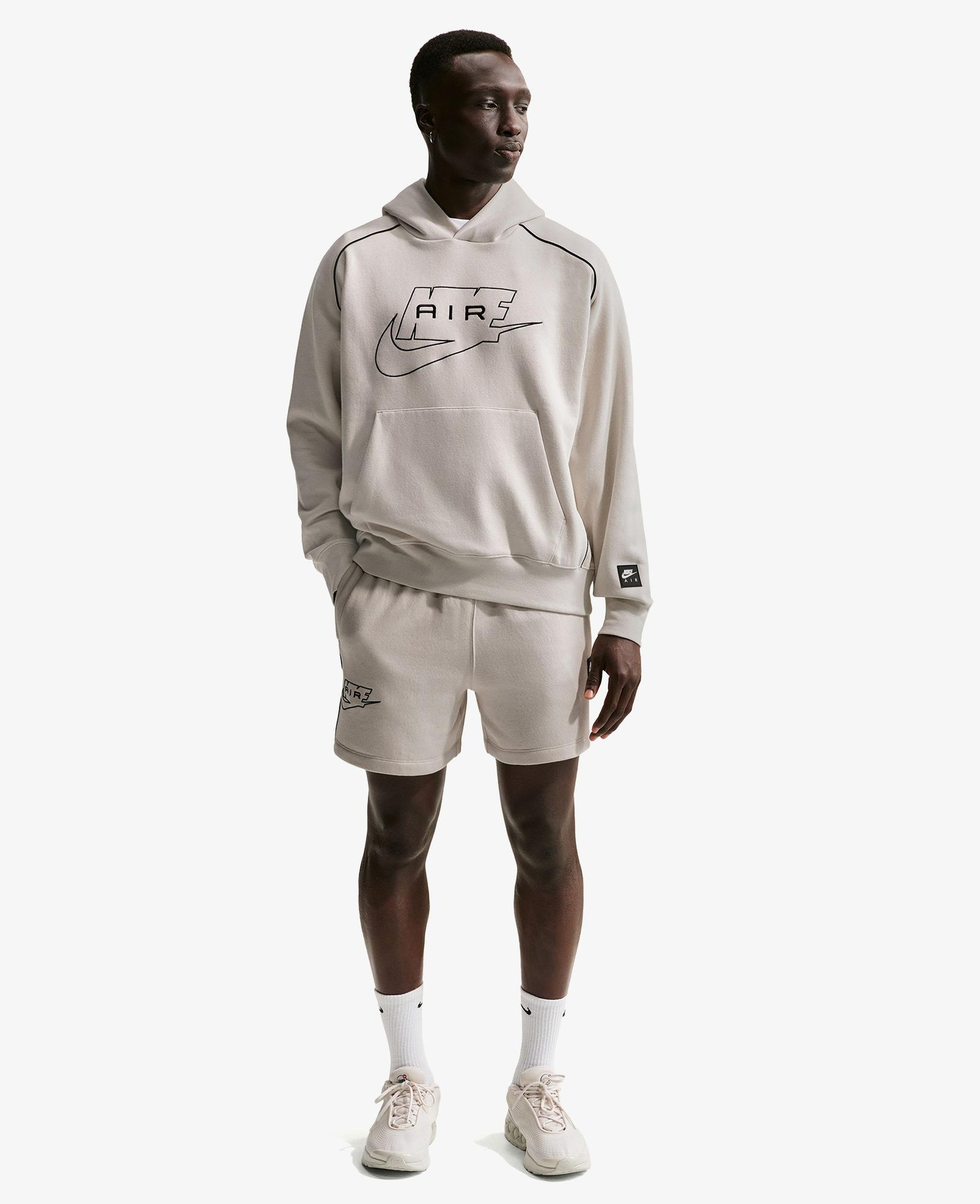 Nike Air Fleece Erkek Gri Şort