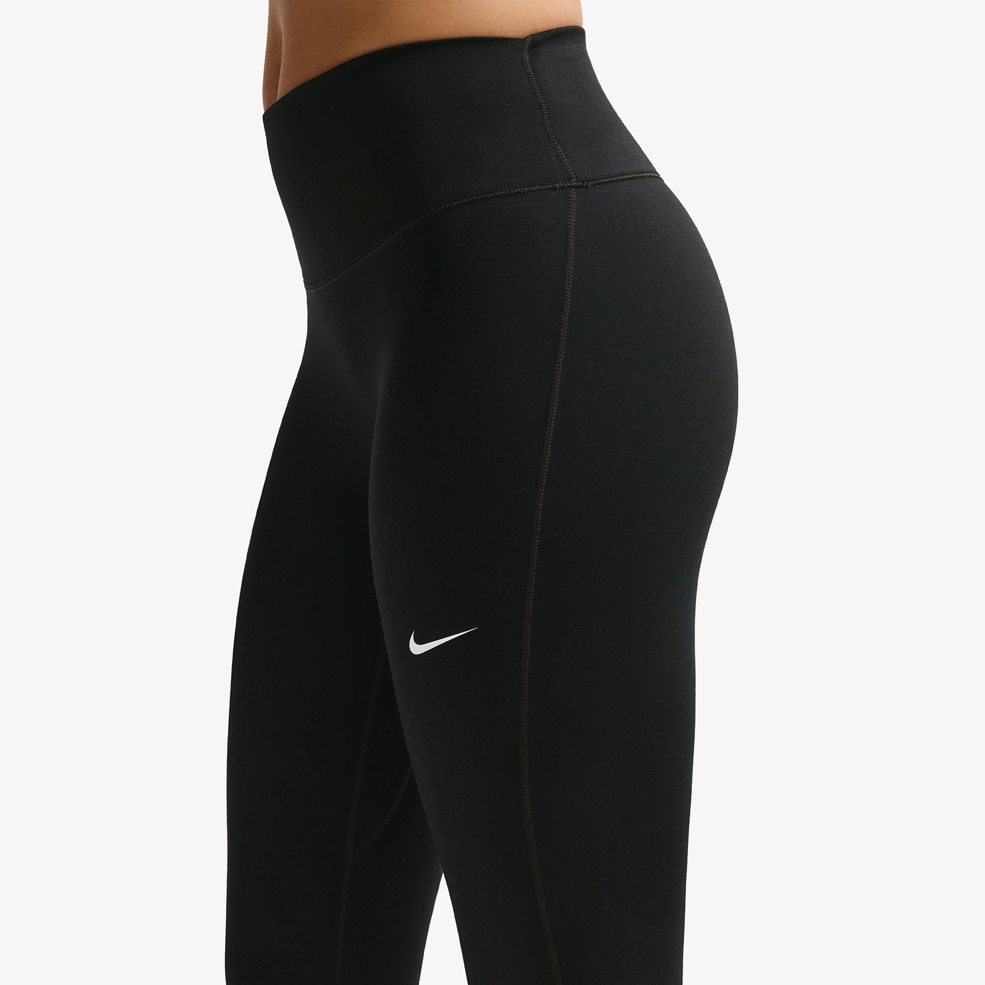 Nike Dri-Fit One Yüksek Belli Kadın Siyah Tayt