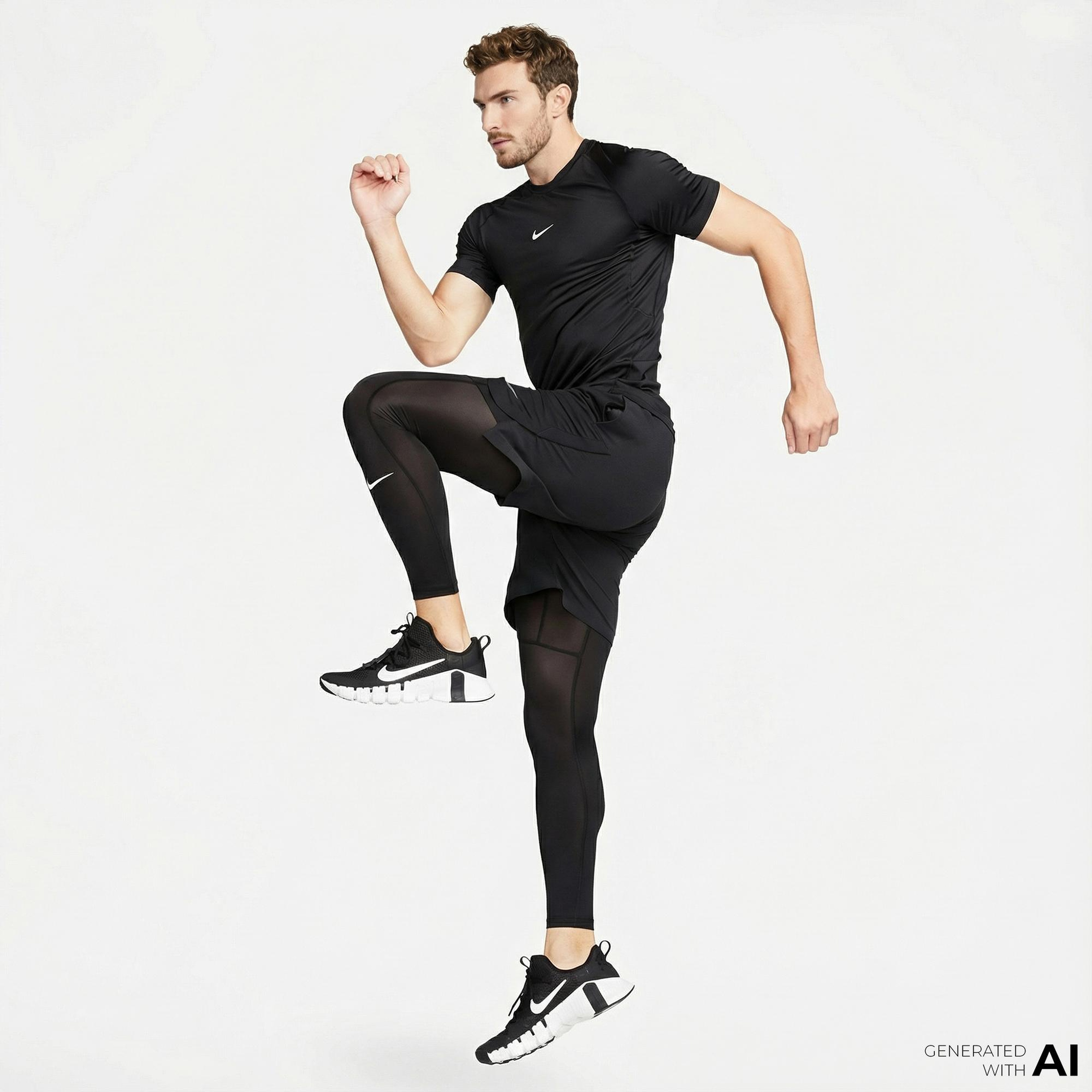 Nike Dri-Fit Form Erkek Siyah T-Shirt