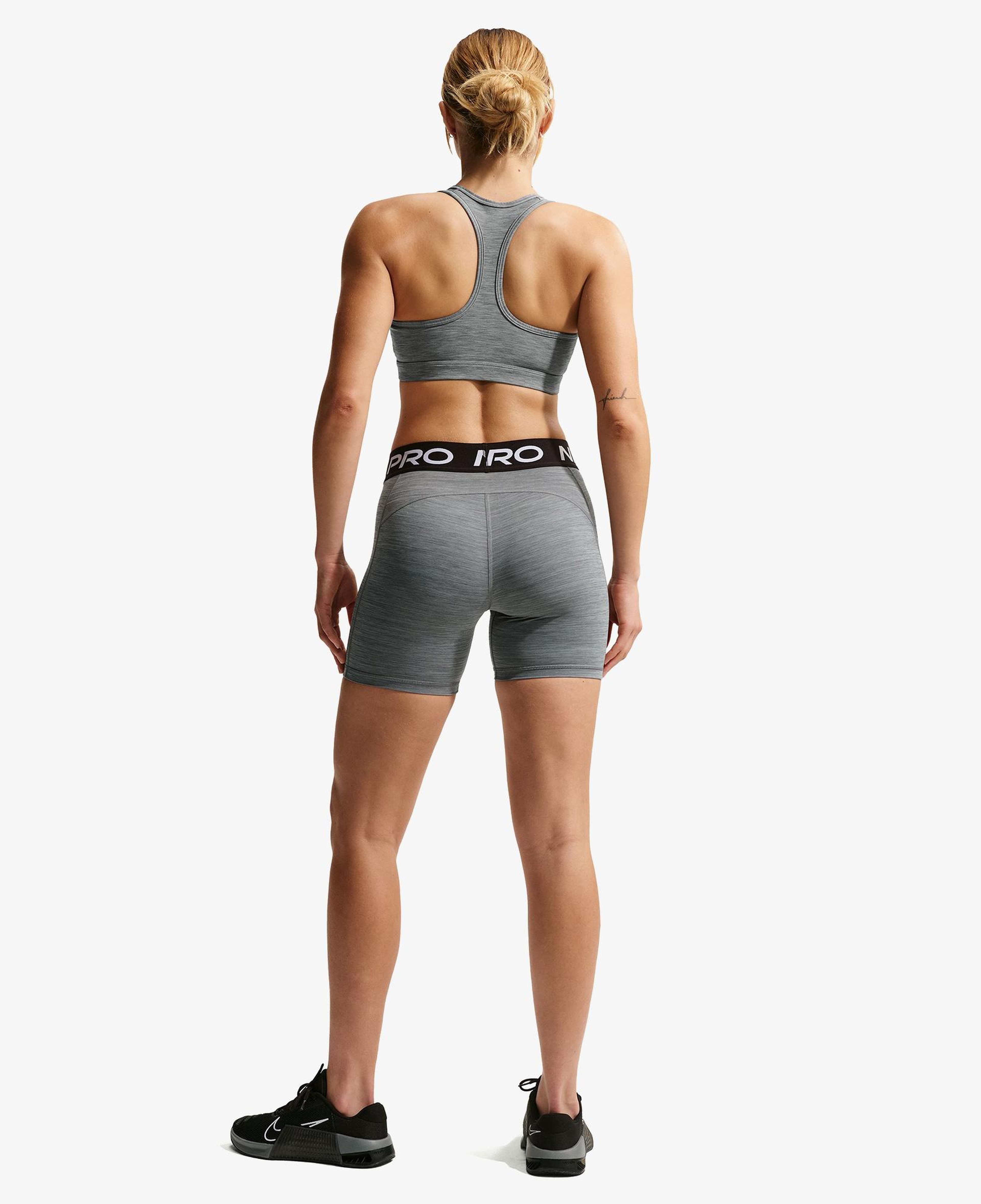 Nike Pro Dri-Fit 365 13 cm Kadın Gri Kısa Tayt