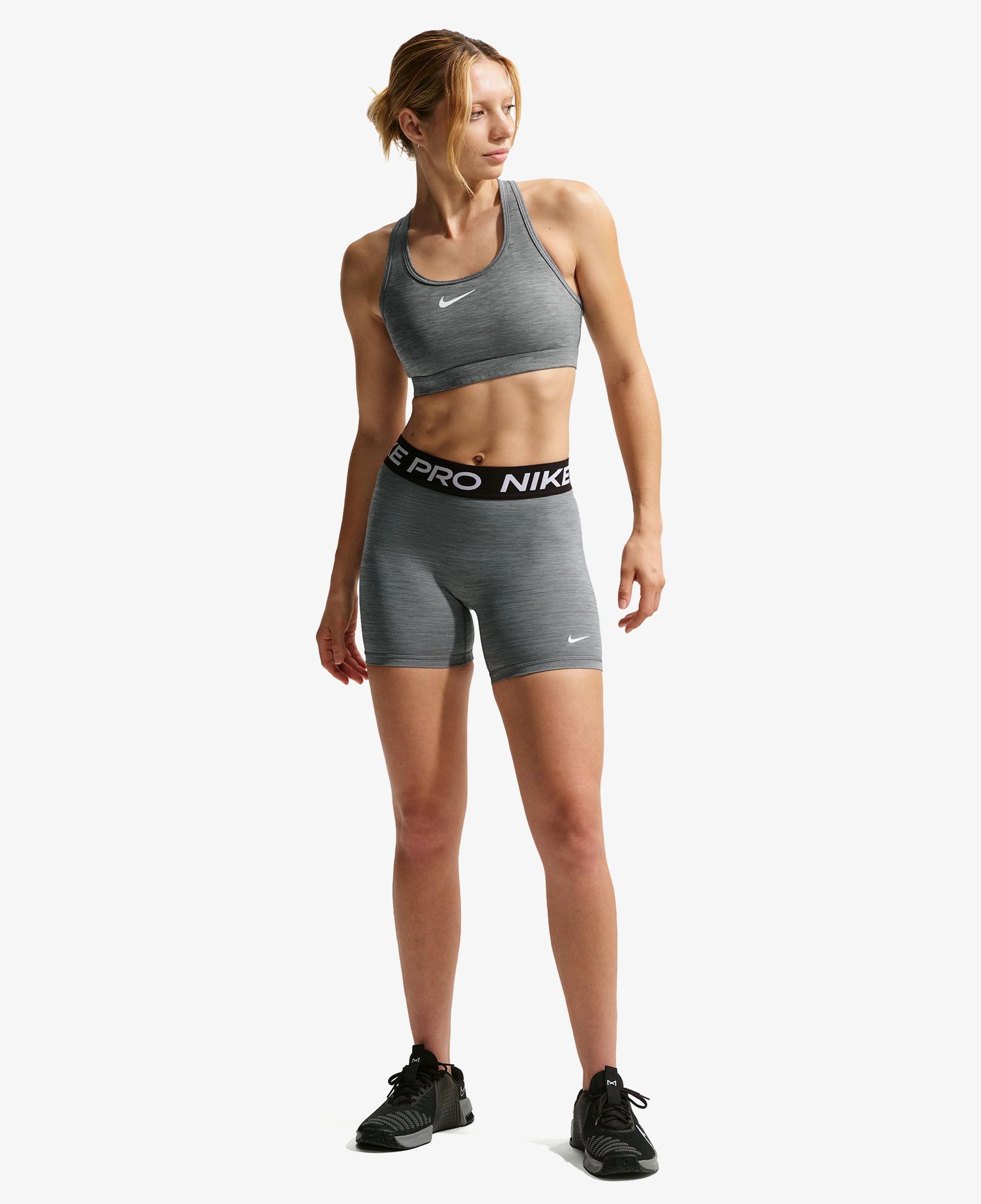 Nike Pro Dri-Fit 365 13 cm Kadın Gri Kısa Tayt