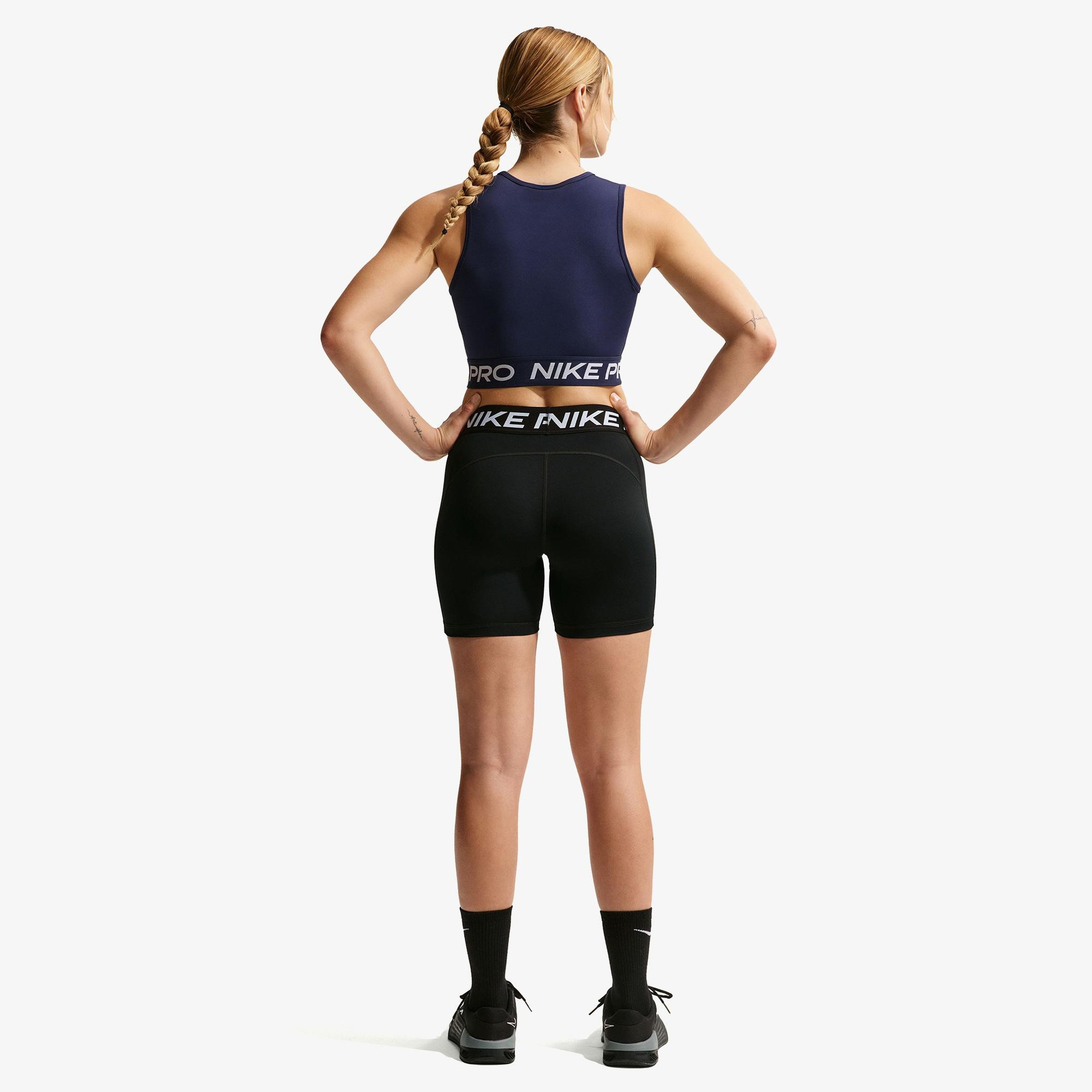 Nike Pro Dri-Fit 365 13 cm Kadın Siyah Kısa Tayt