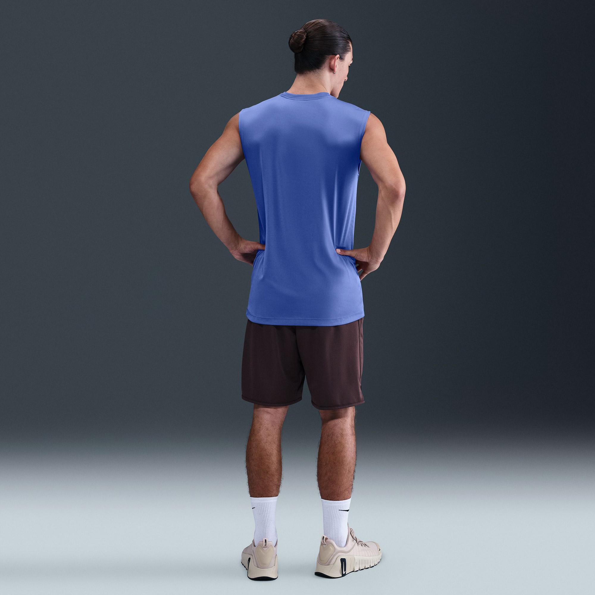 Nike Dri-Fit Legend Erkek Mavi T-Shirt