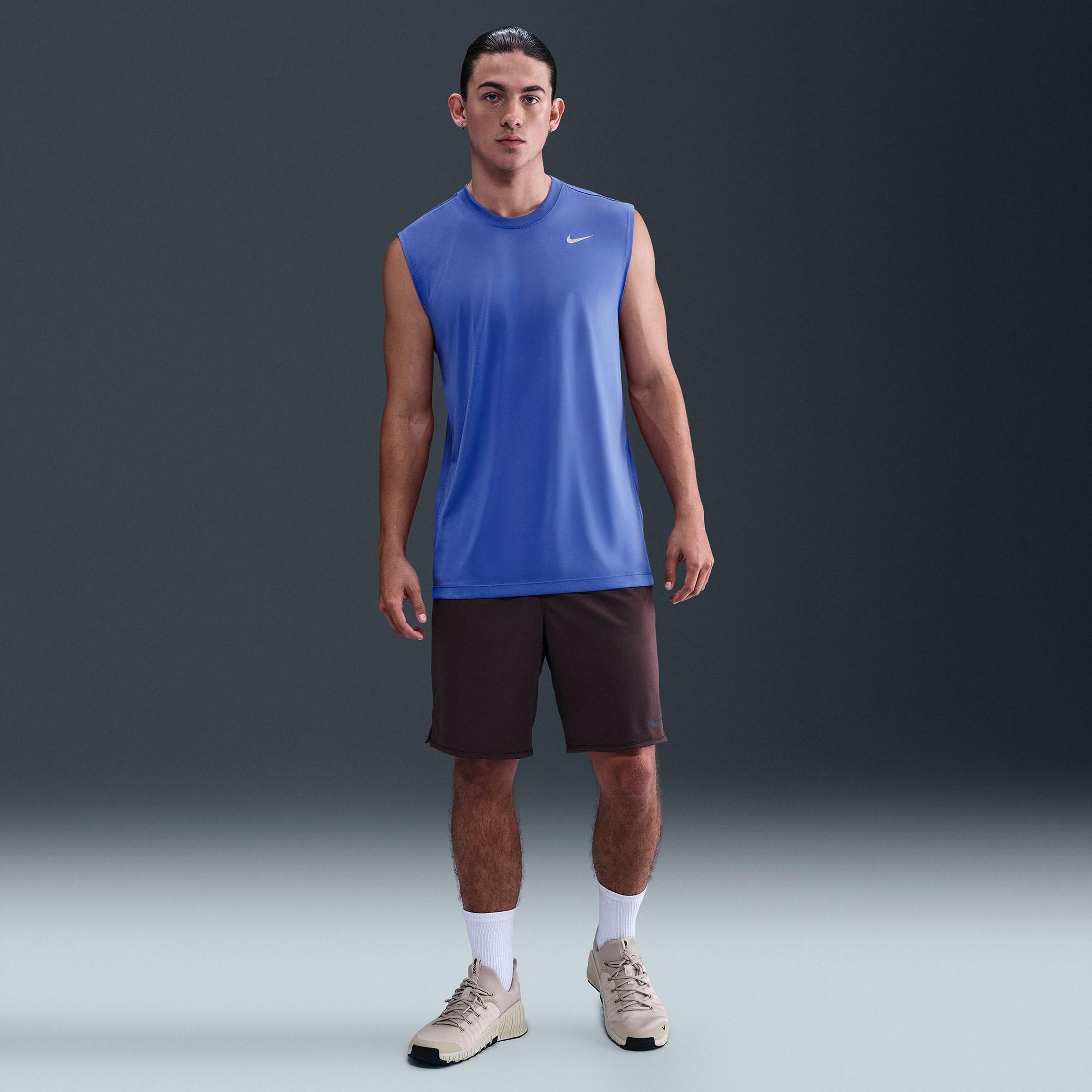Nike Dri-Fit Legend Erkek Mavi T-Shirt