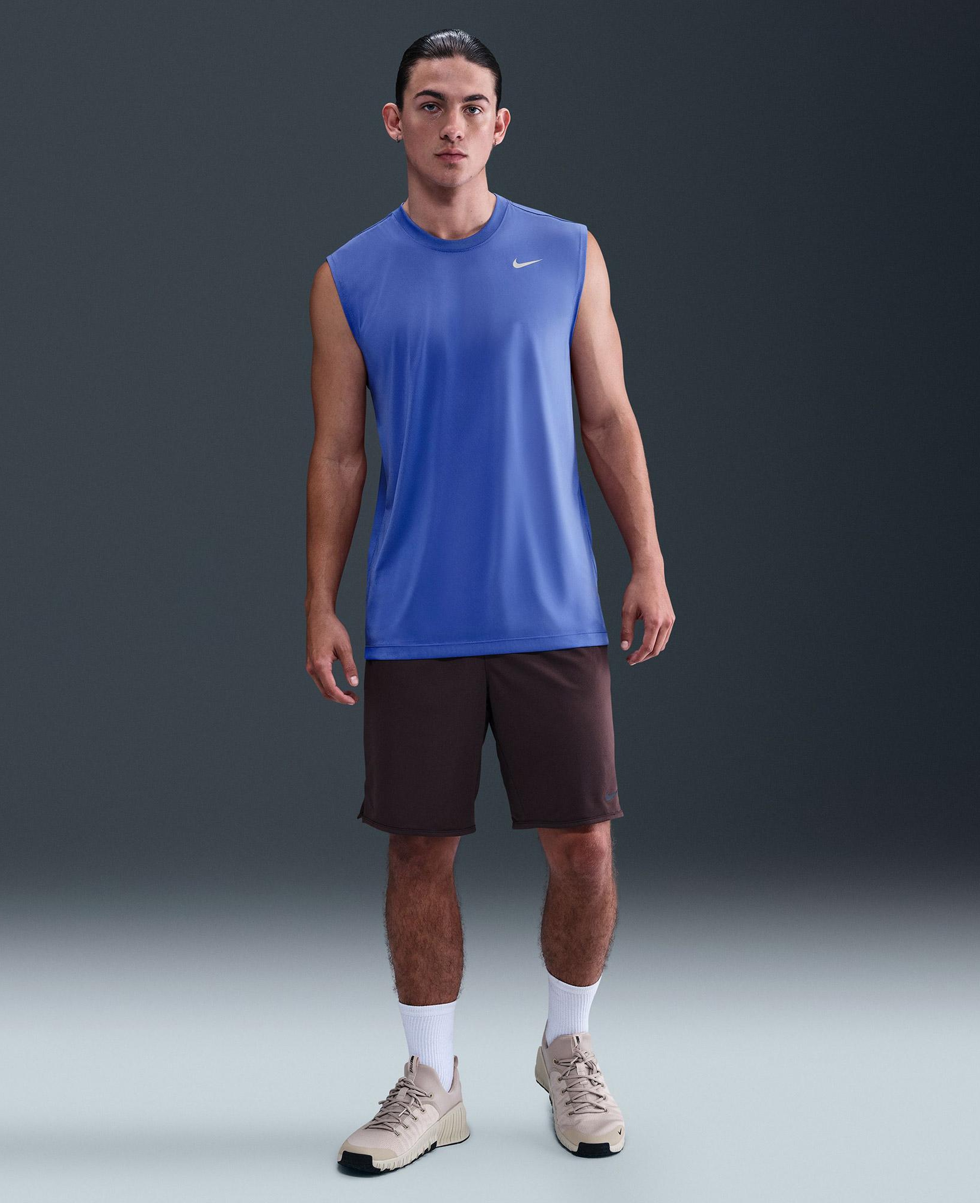 Nike Dri-Fit Legend Erkek Mavi T-Shirt
