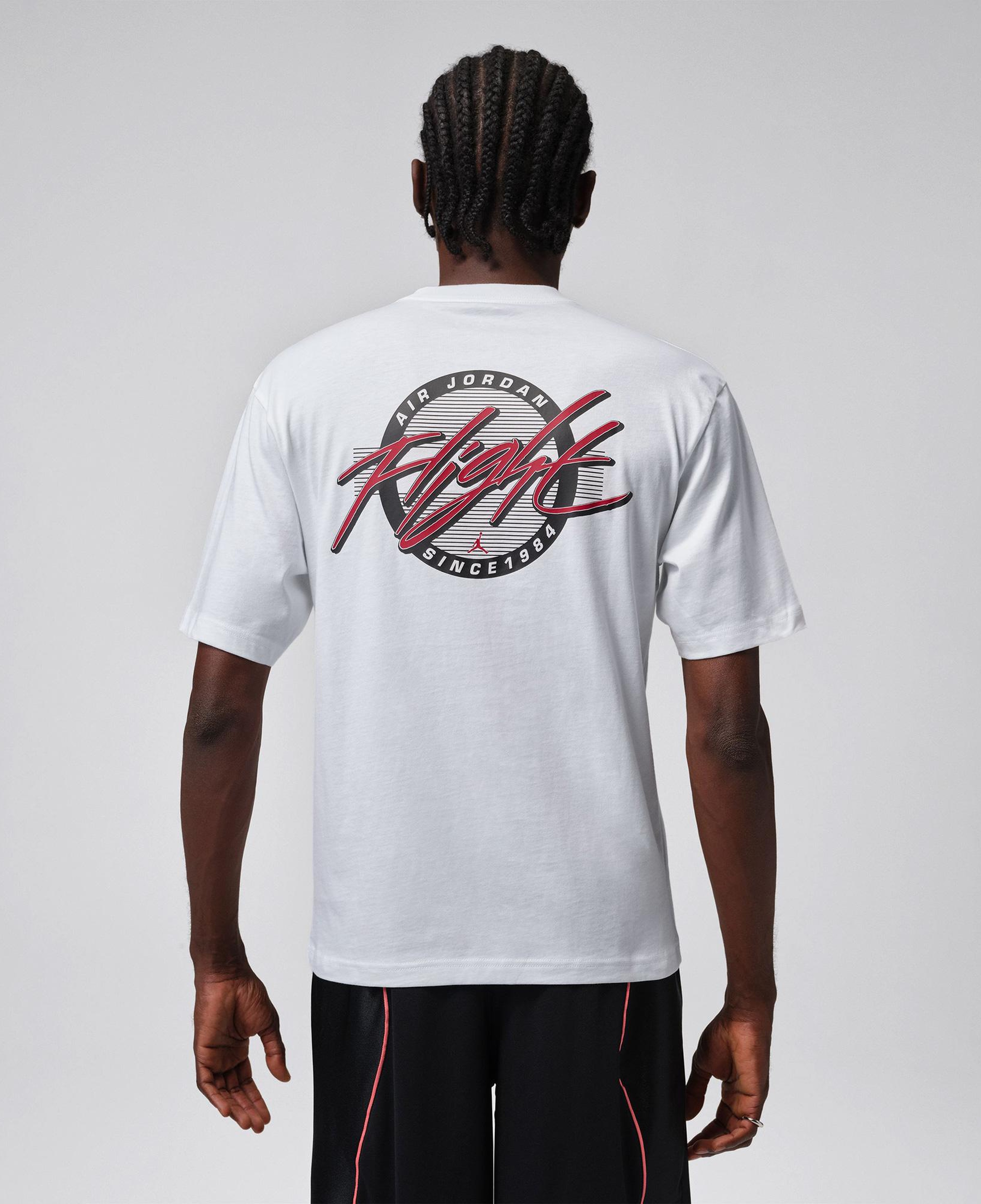 Jordan Flight Crew Erkek Beyaz T-Shirt
