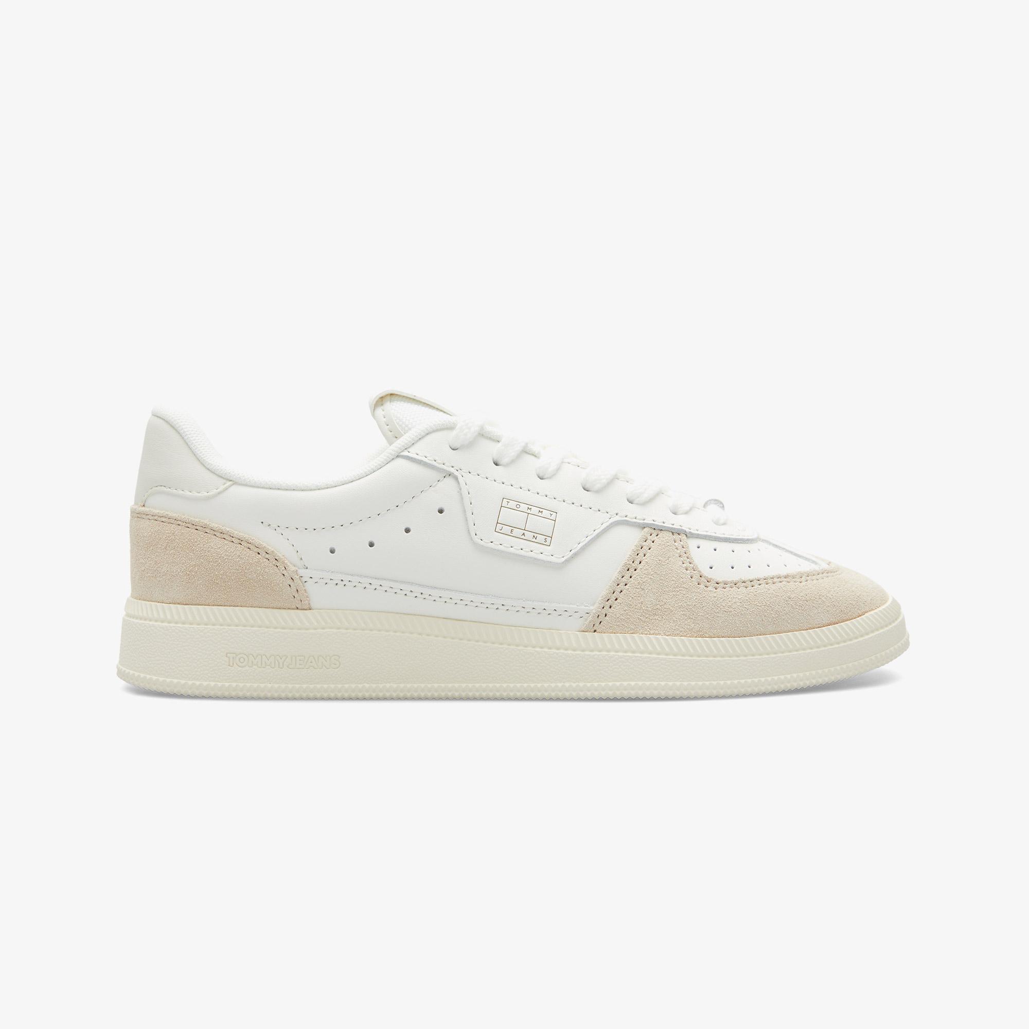 Tommy Hilfiger The Greenwich Edge Kadın Beyaz Sneaker