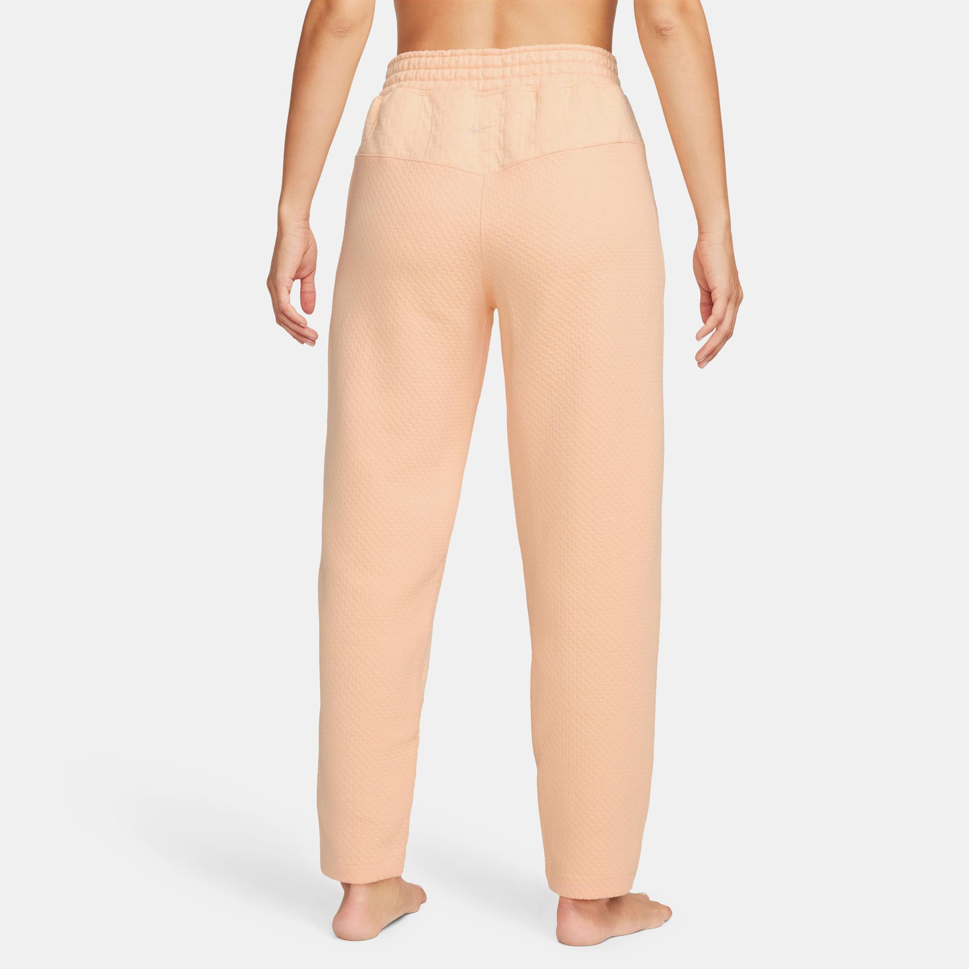 Nike Yoga Therma-Fit Adventure Fleece Kadın Turuncu Eşofman Altı