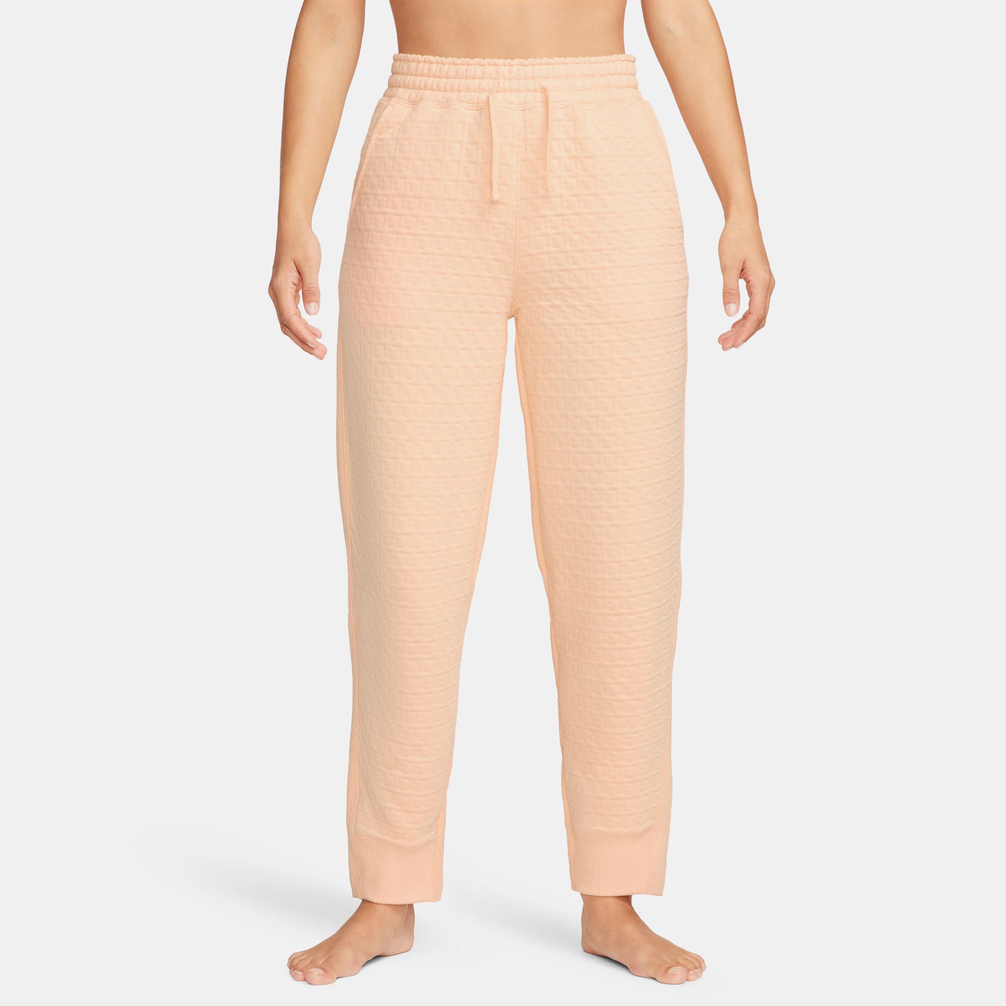 Nike Yoga Therma-Fit Adventure Fleece Kadın Turuncu Eşofman Altı