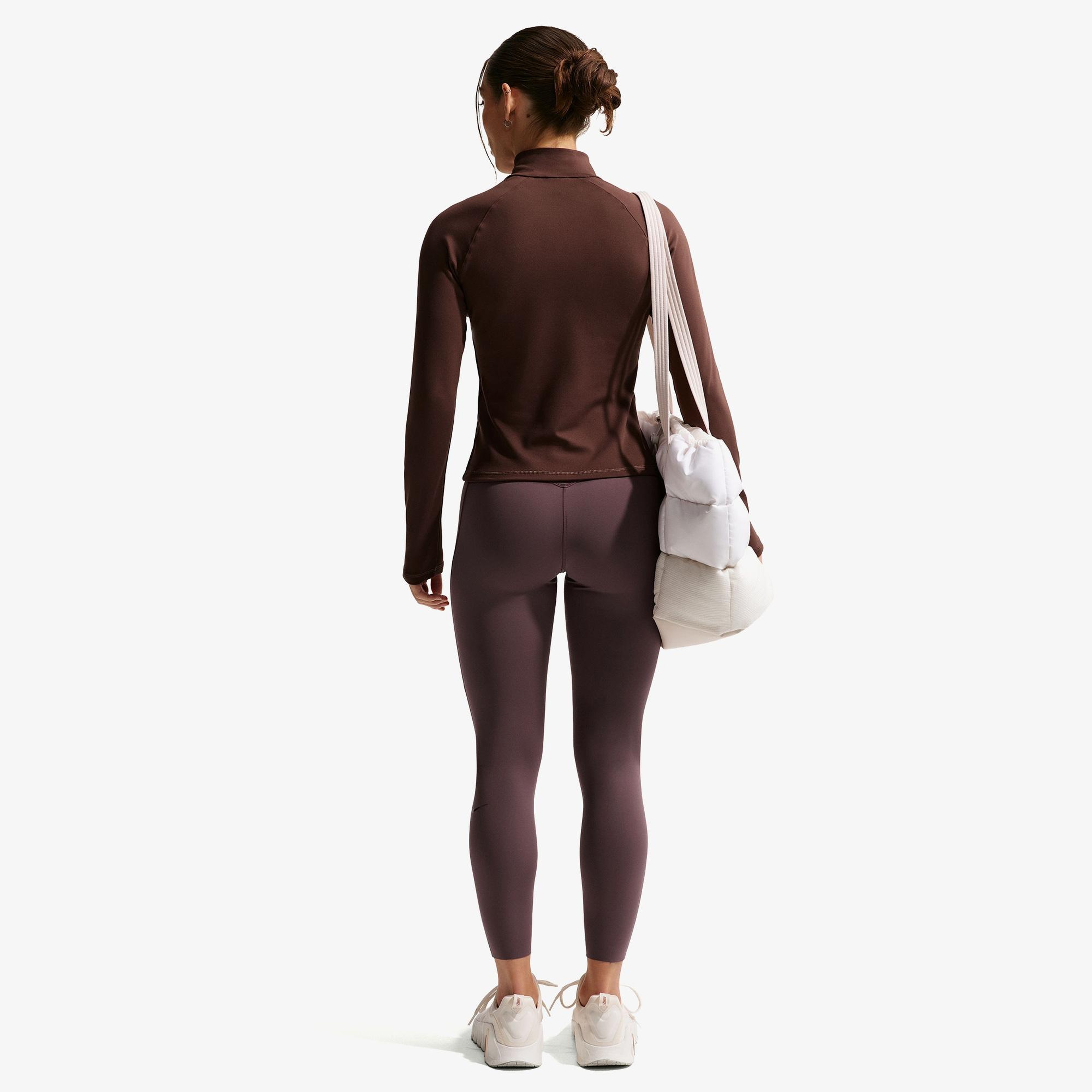 Nike Fitted Kadın Kahverengi Sweatshirt