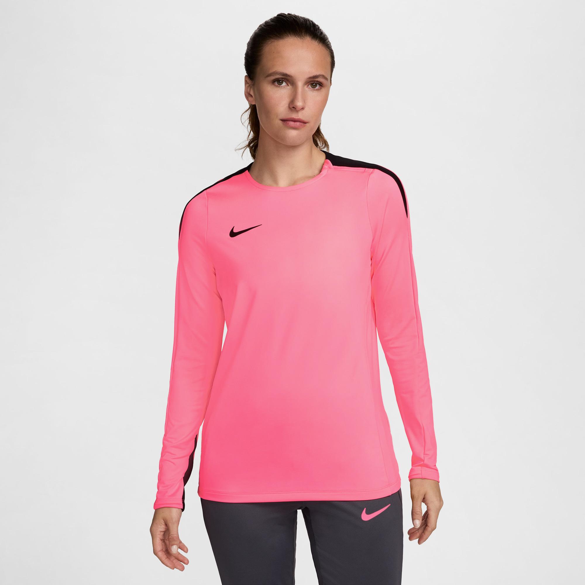 Nike Dri-Fit Strike Kadın Kırmızı Uzun Kollu T-Shirt