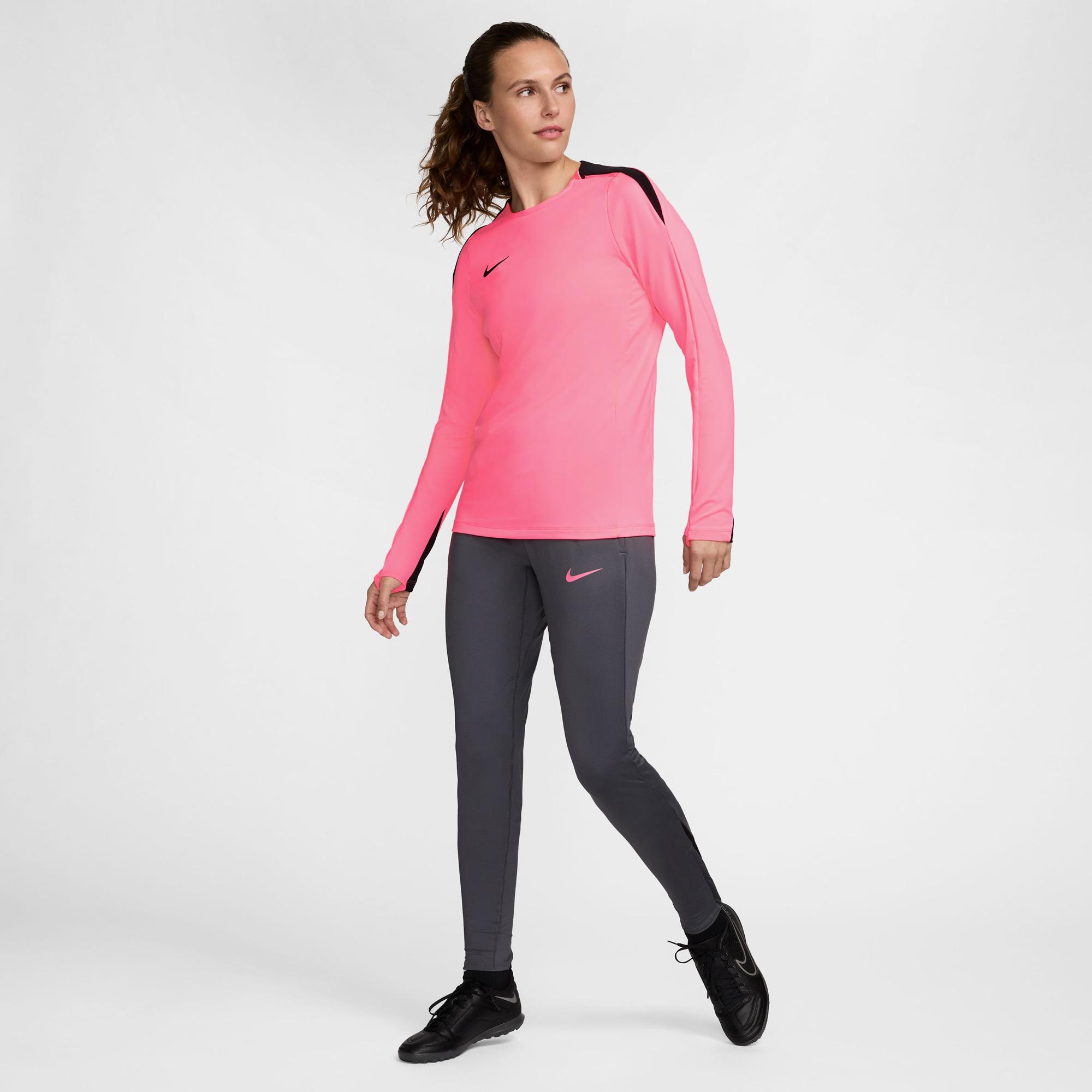 Nike Dri-Fit Strike Kadın Kırmızı Uzun Kollu T-Shirt