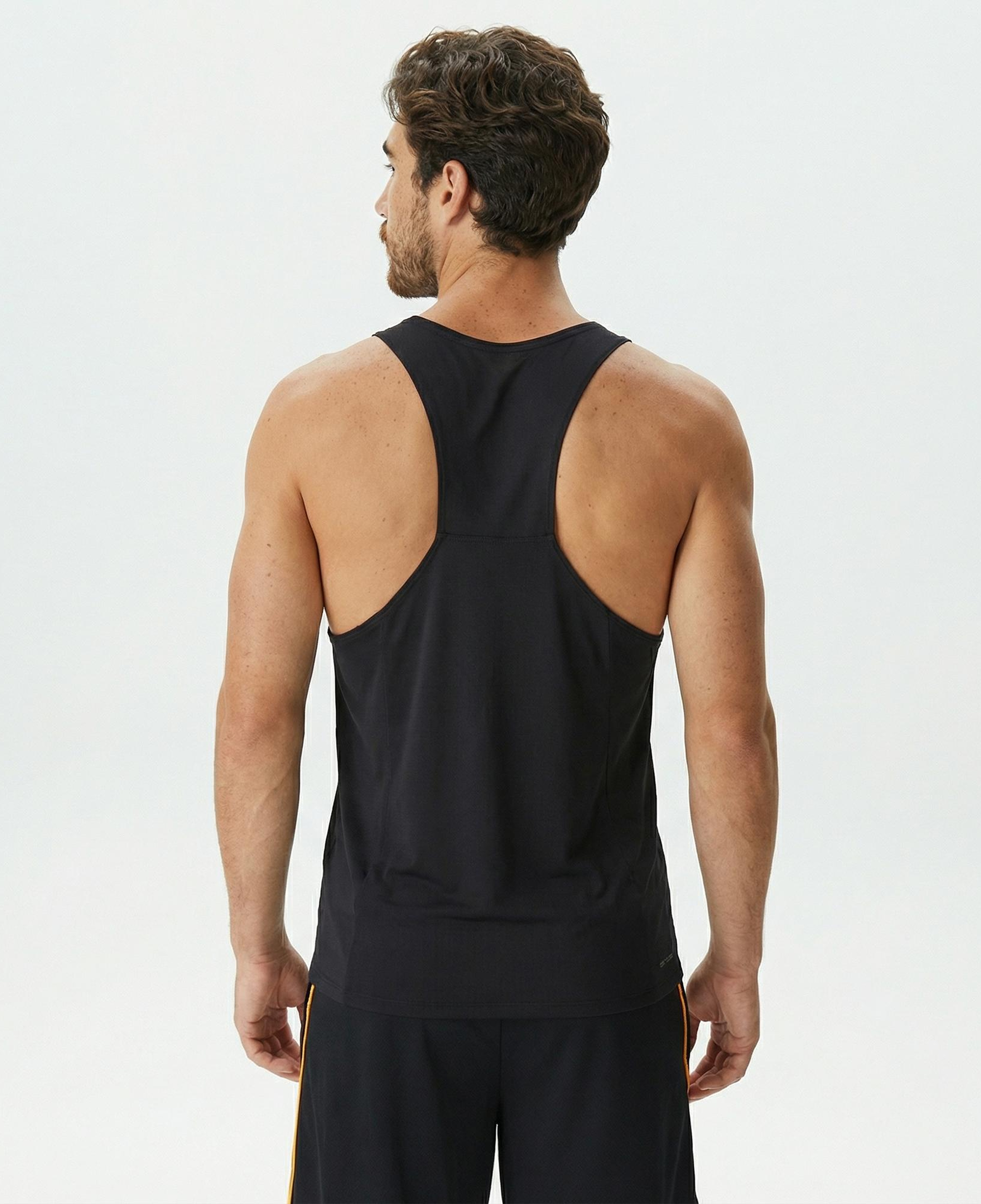 Nike Dri-Fit Fast Erkek Siyah Kolsuz T-Shirt