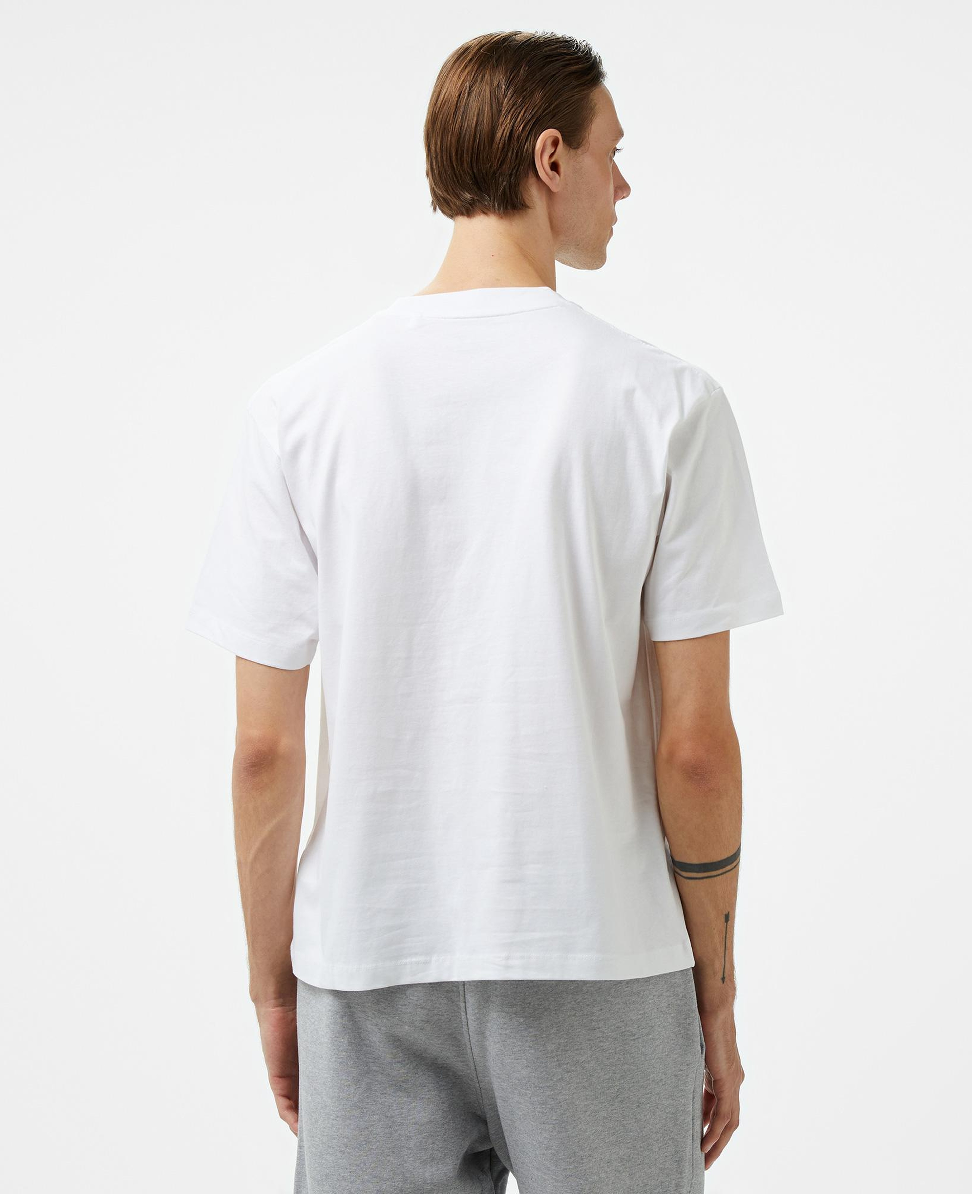 Guess Iconic Organic Heavy Erkek Beyaz T-Shirt