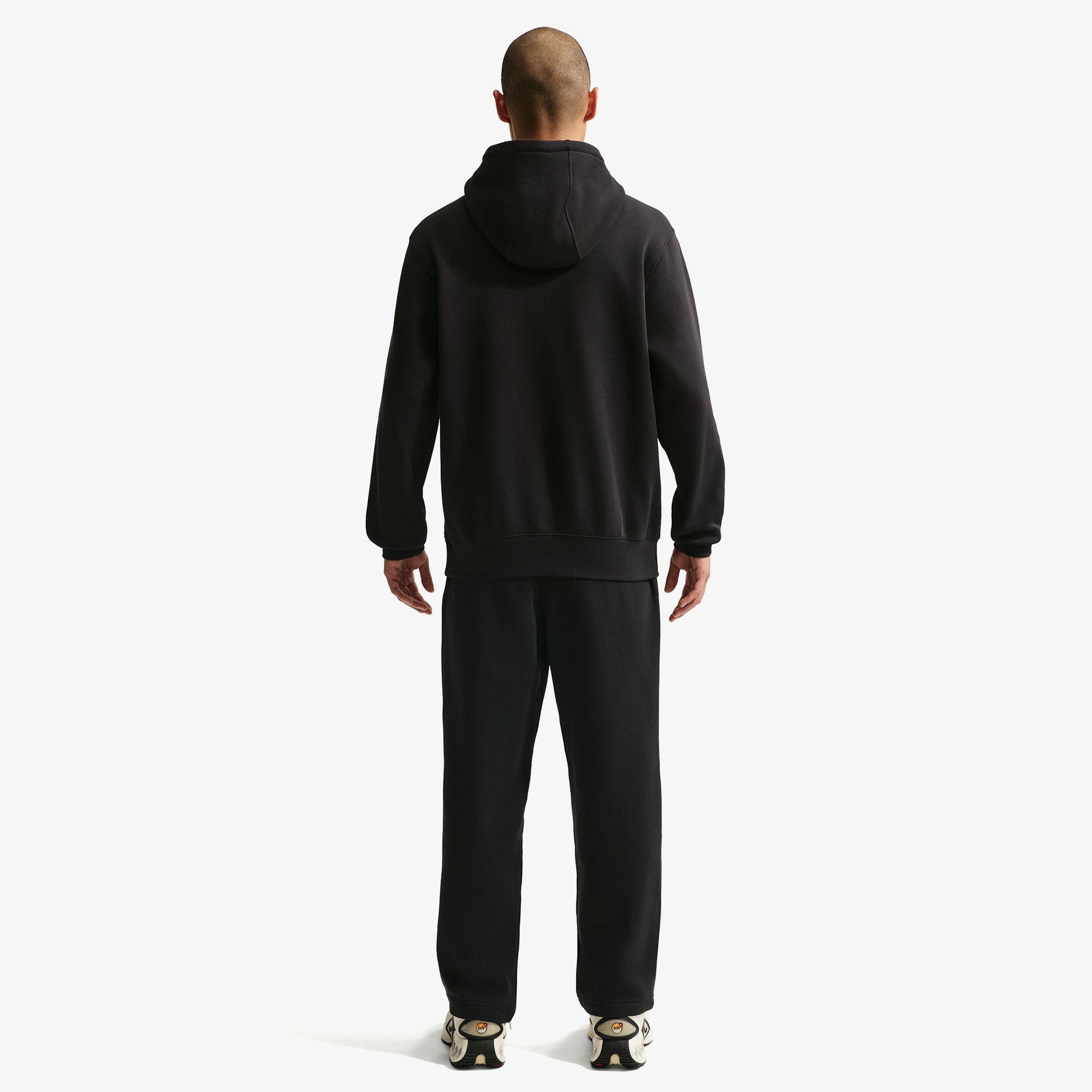 Nike Sportswear Club Erkek Siyah Hoodie