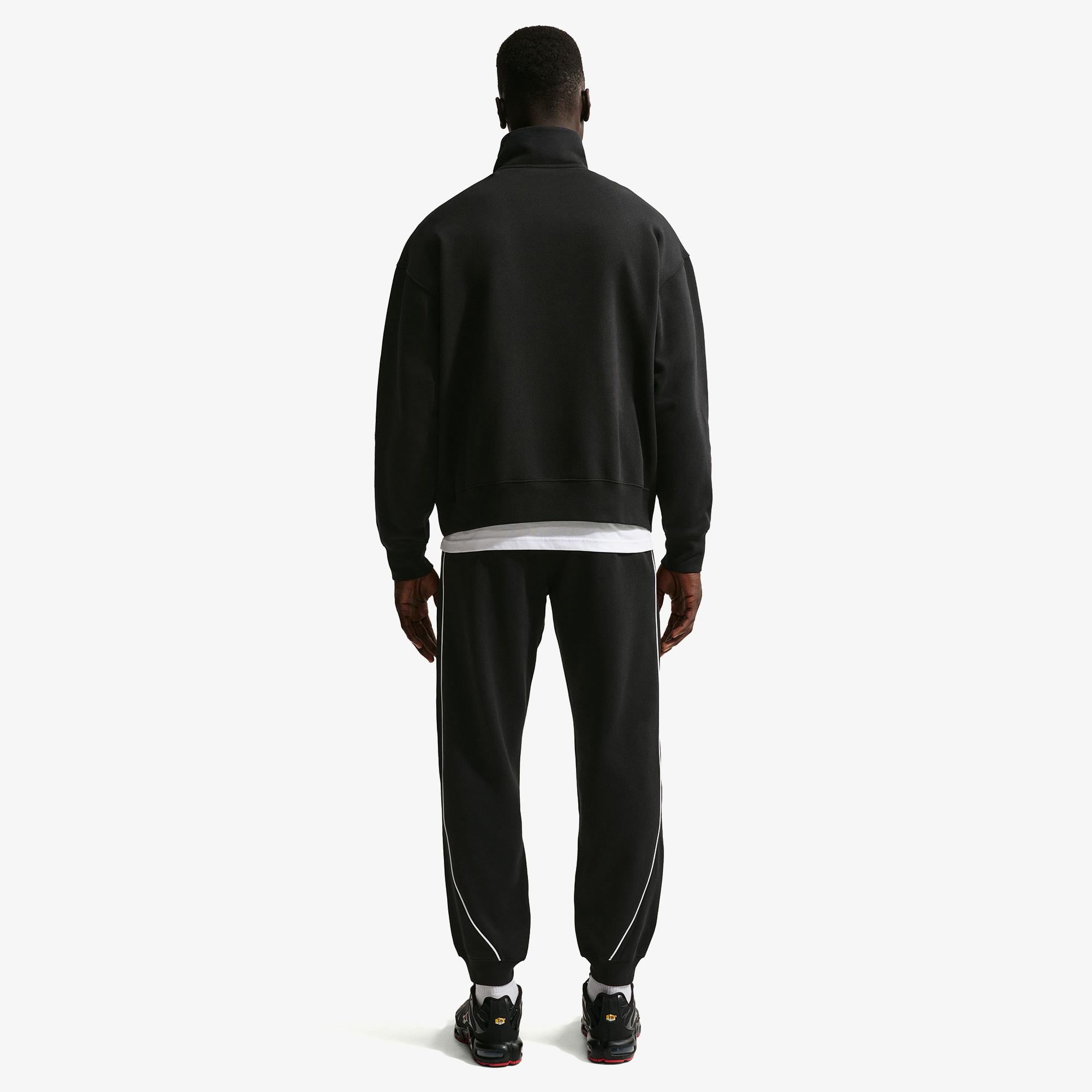 Nike Air Fleece Erkek Siyah Sweatshirt