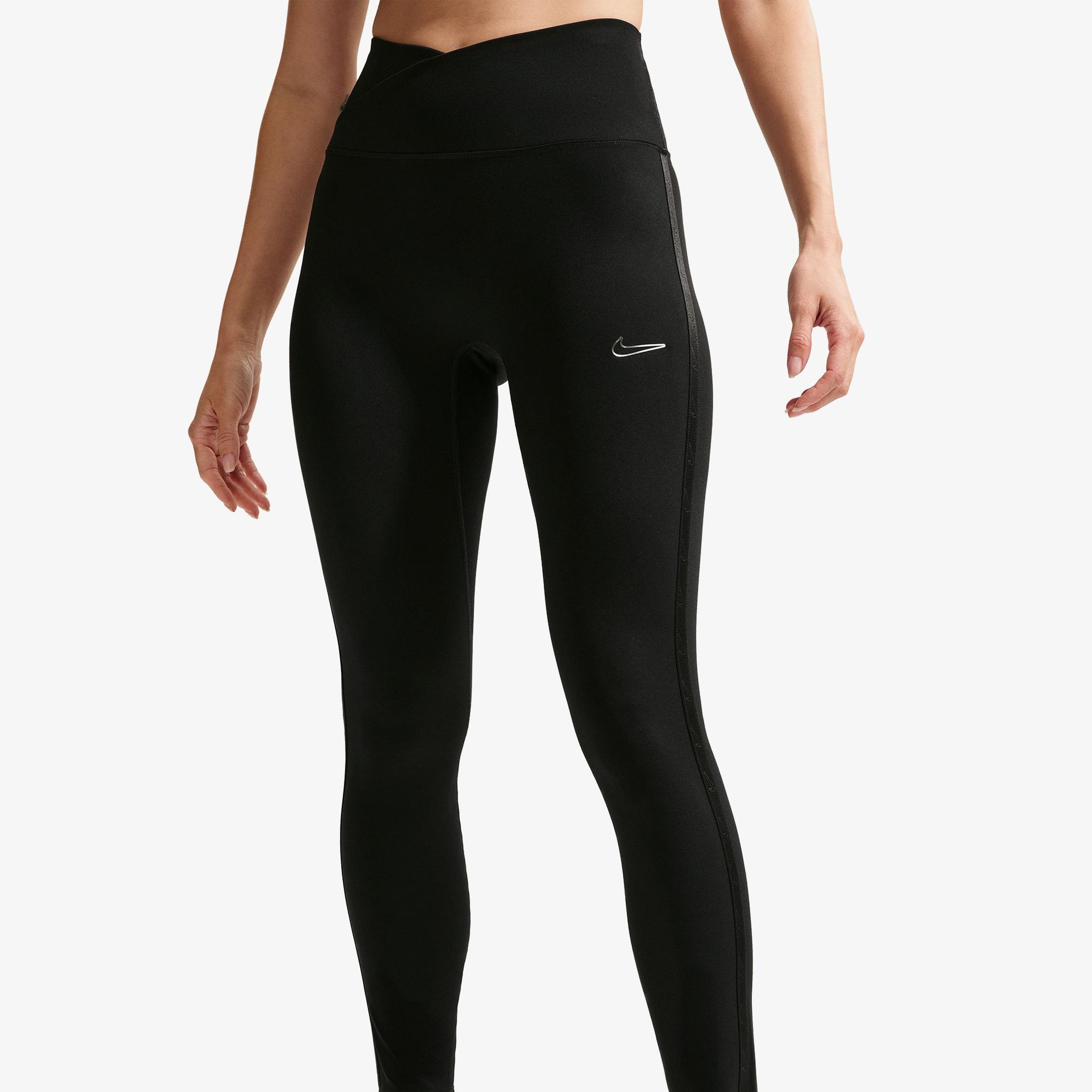 Nike Dri-Fit One Yüksek Belli Kadın Siyah Tayt