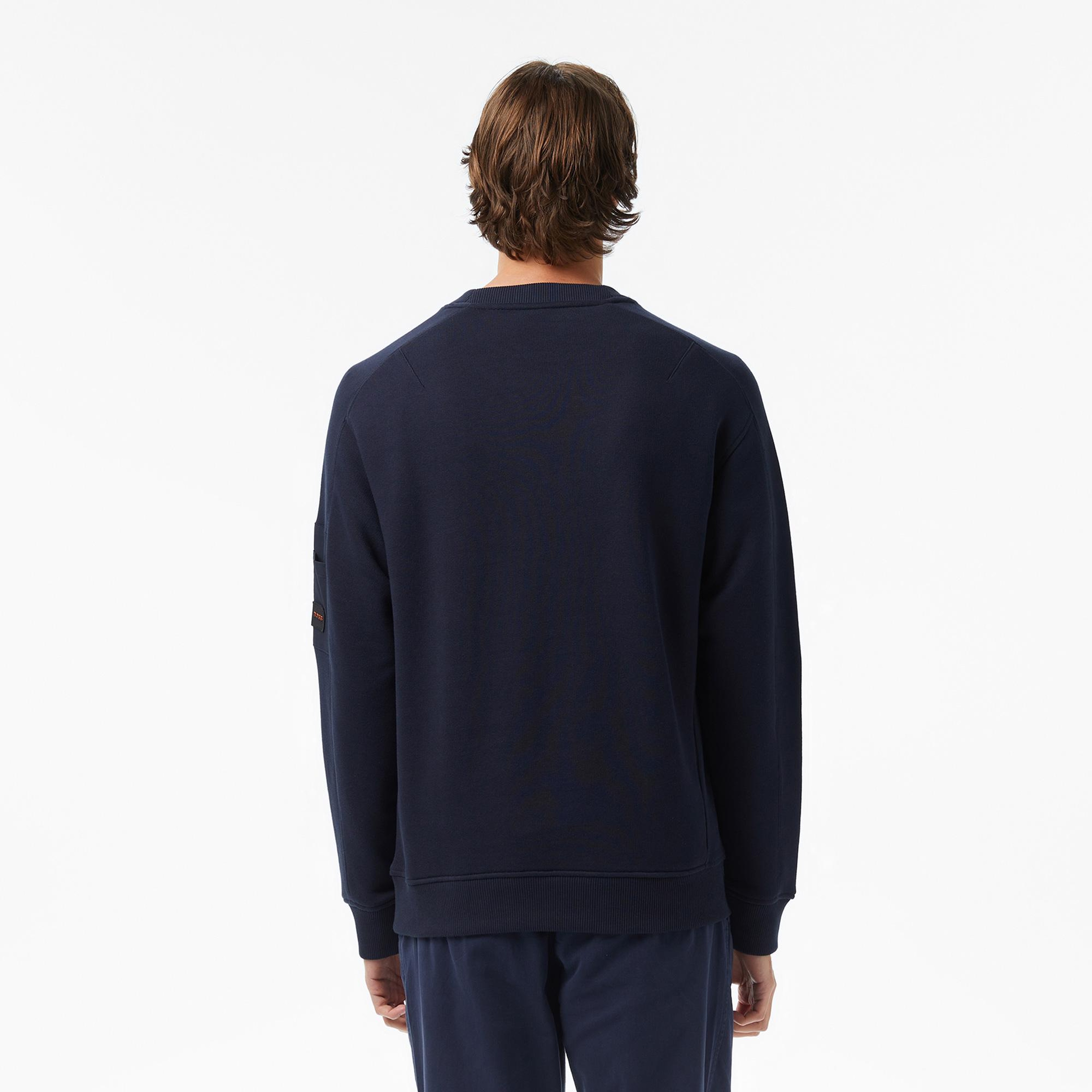 Boss Erkek Koyu Mavi Sweatshirt