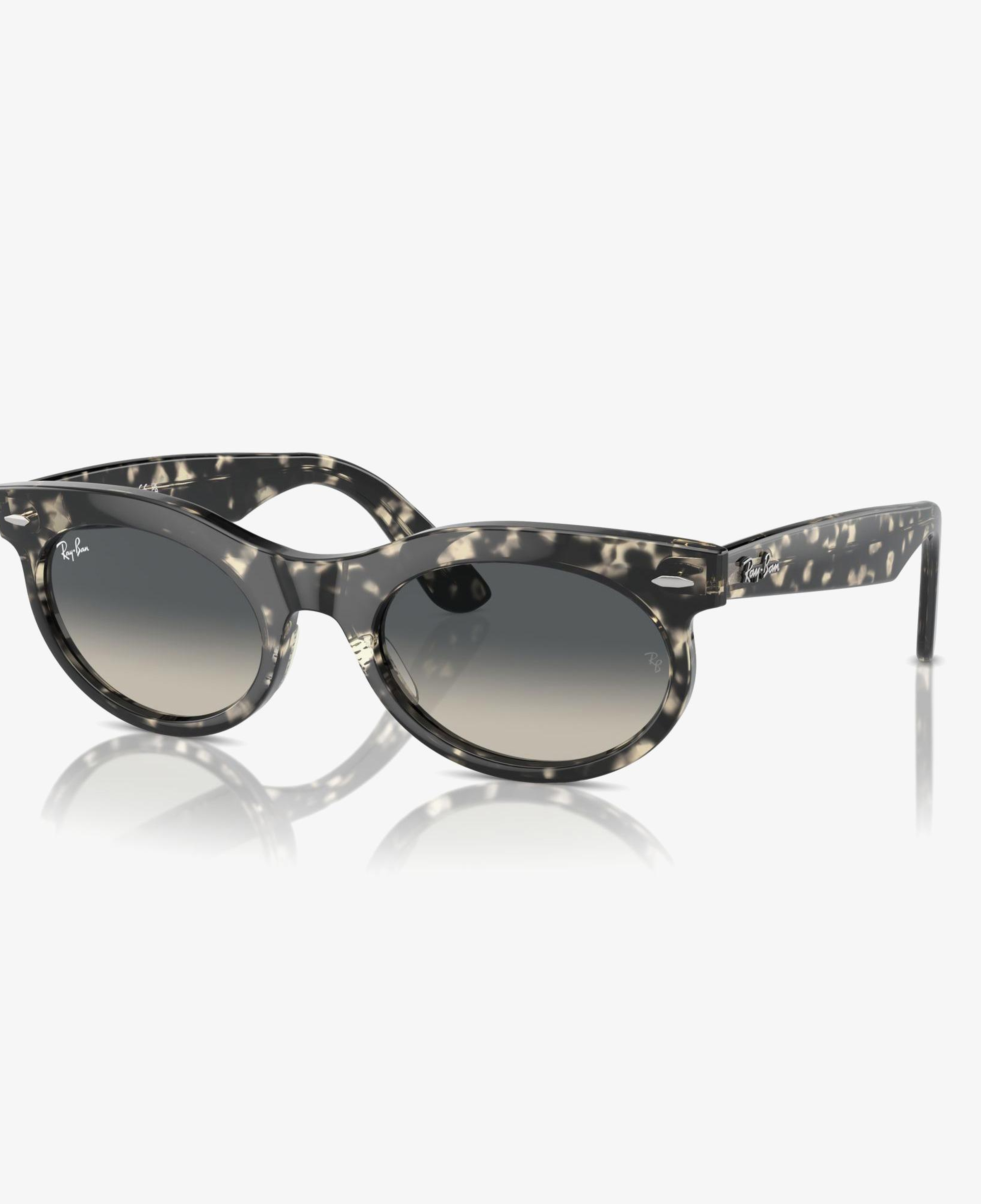 RAY-BAN Wayfarer Oval Unisex Gri Güneş Gözlüğü