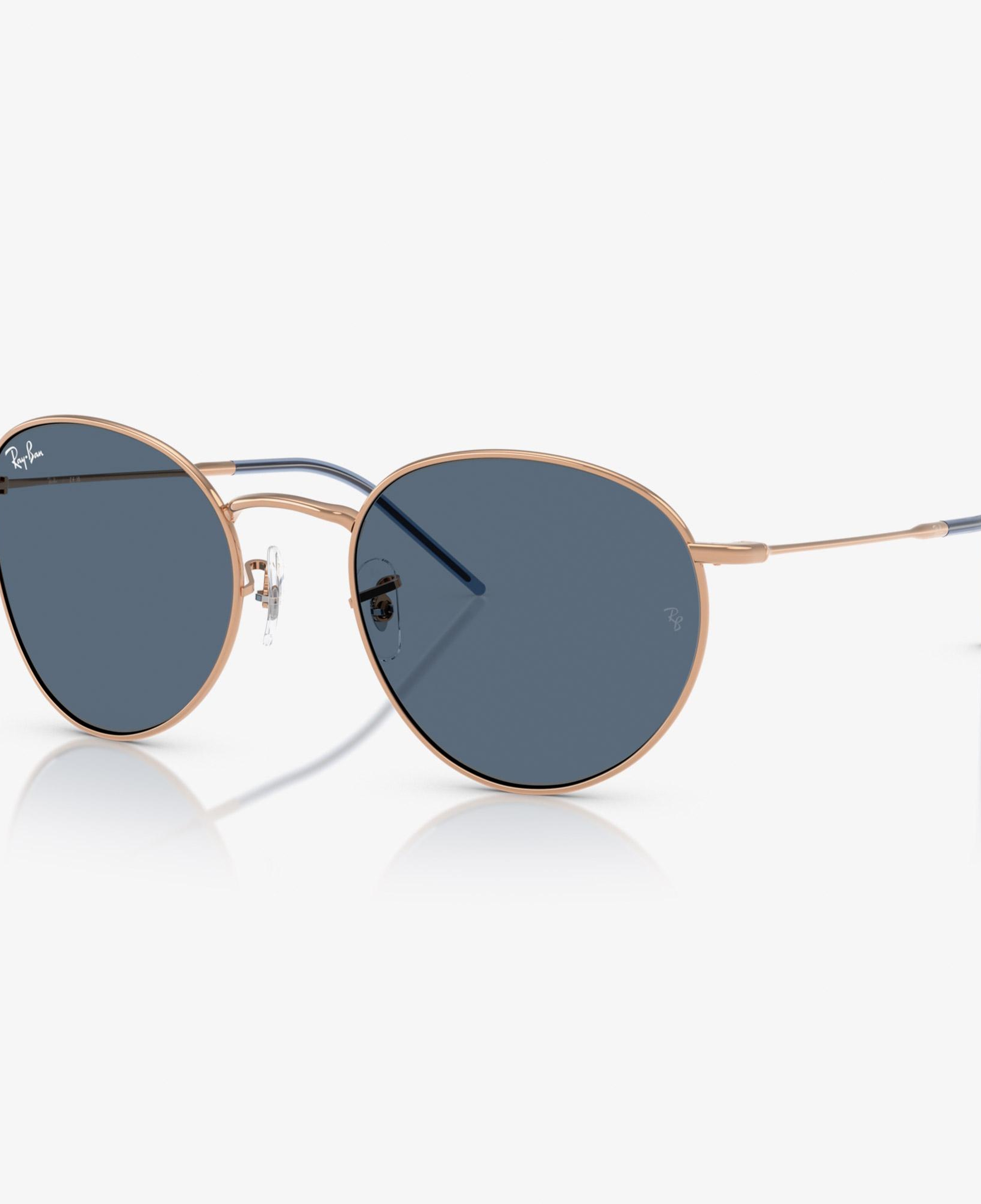 Ray-Ban Round Reverse RBR0103S Unisex Altın Rengi Güneş Gözlüğü