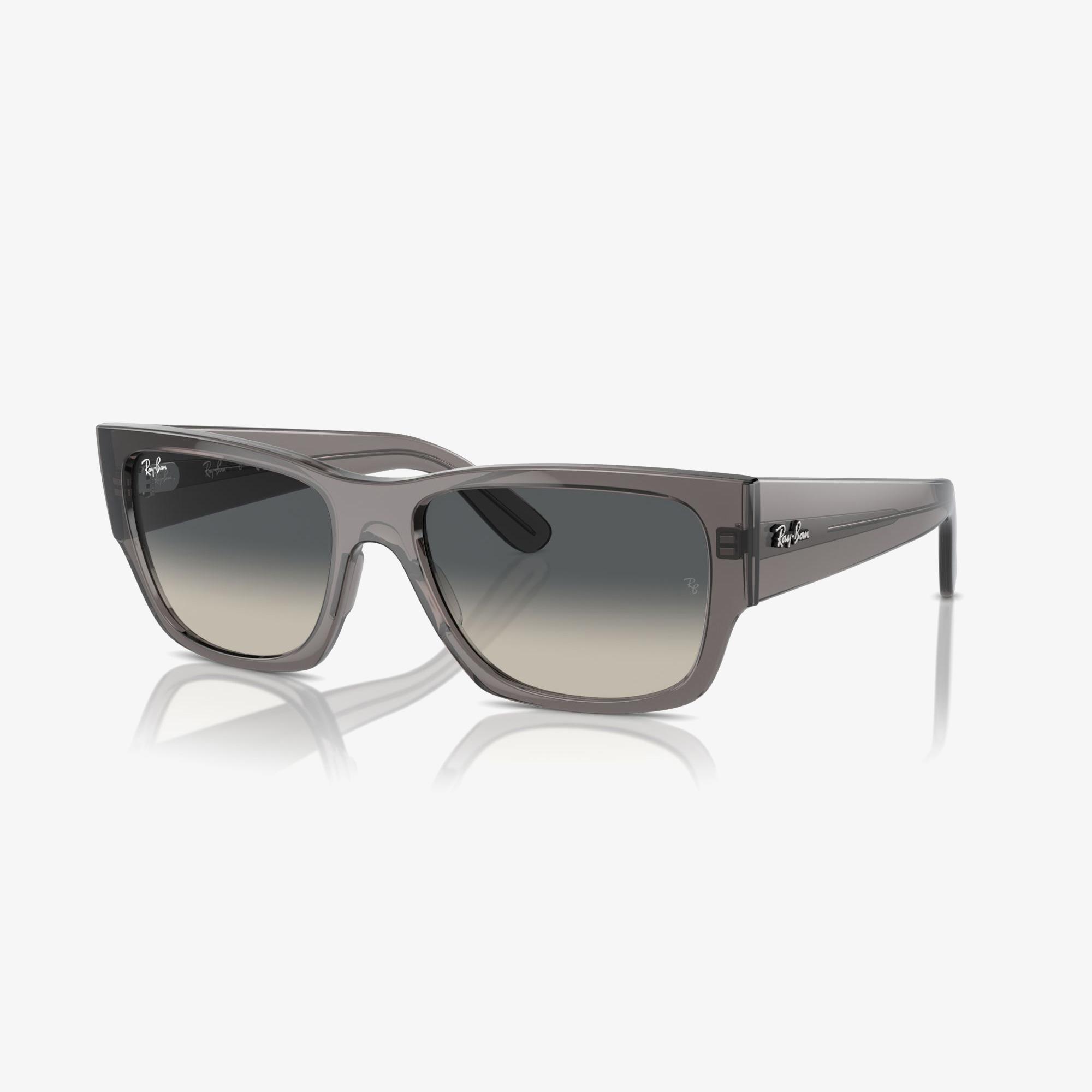 RAY-BAN Carlos Unisex Gri Güneş Gözlüğü