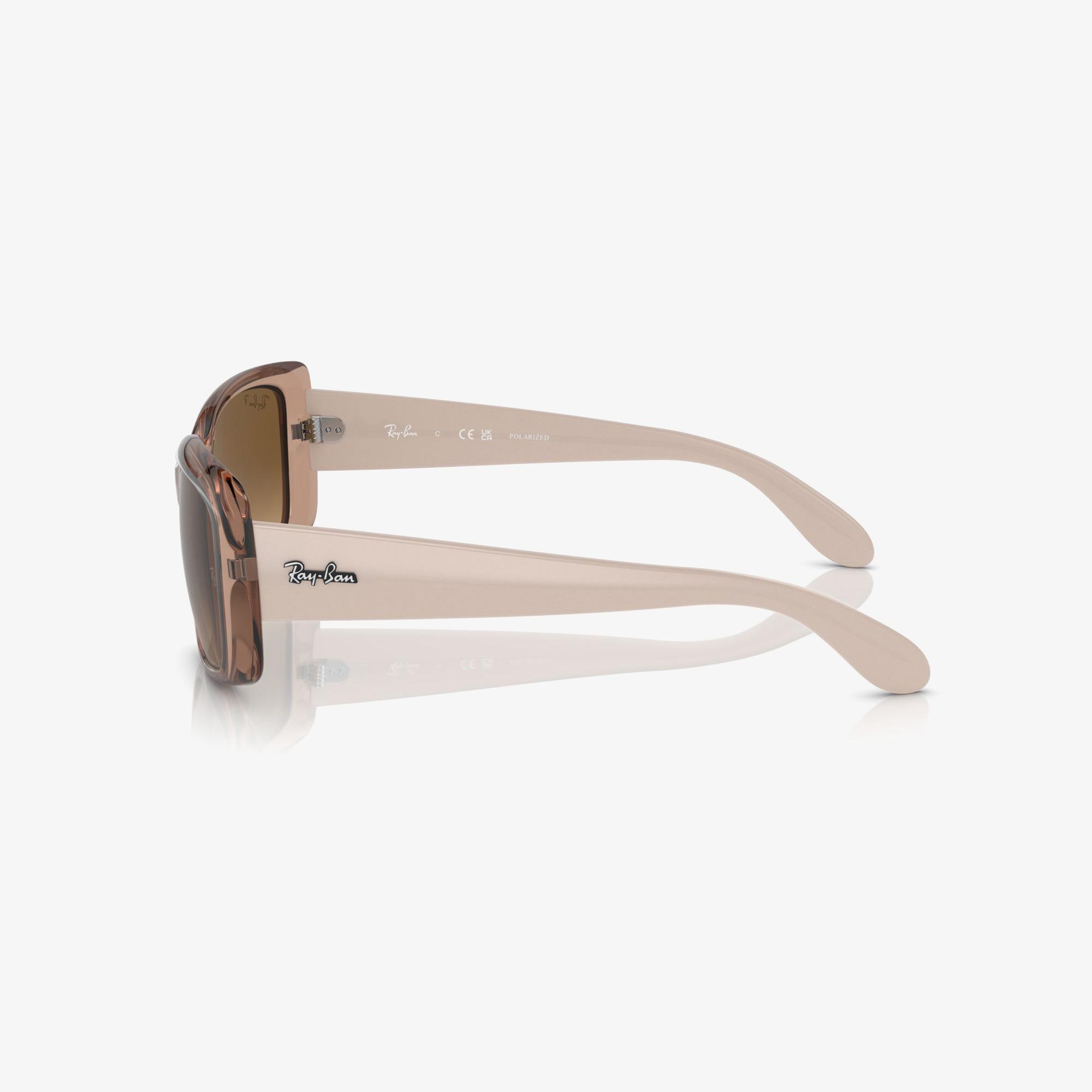 RAY-BAN 0RB4389 Kadın Kahverengi Güneş Gözlüğü
