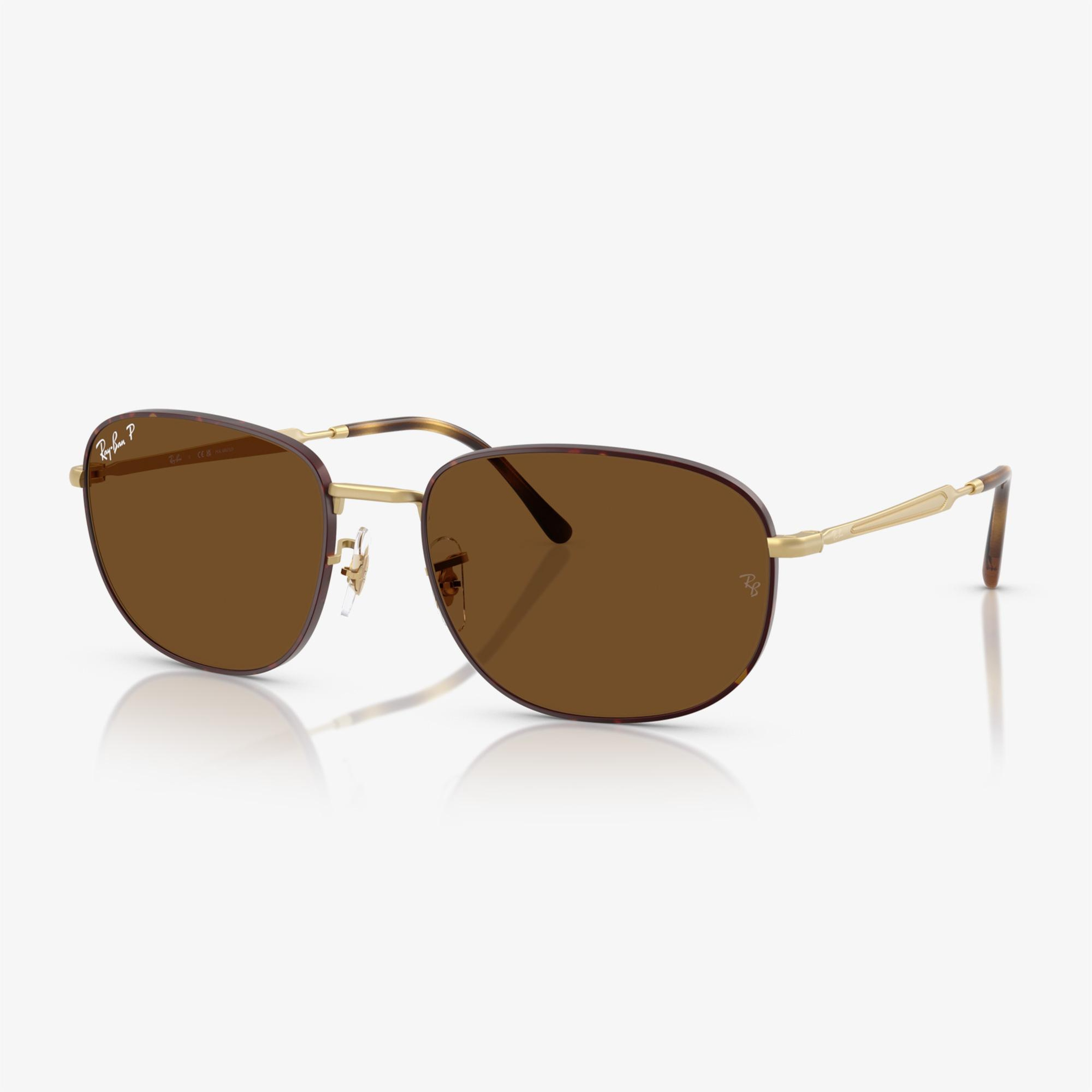 Ray-Ban RB3754 Unisex Altın Rengi Güneş Gözlüğü