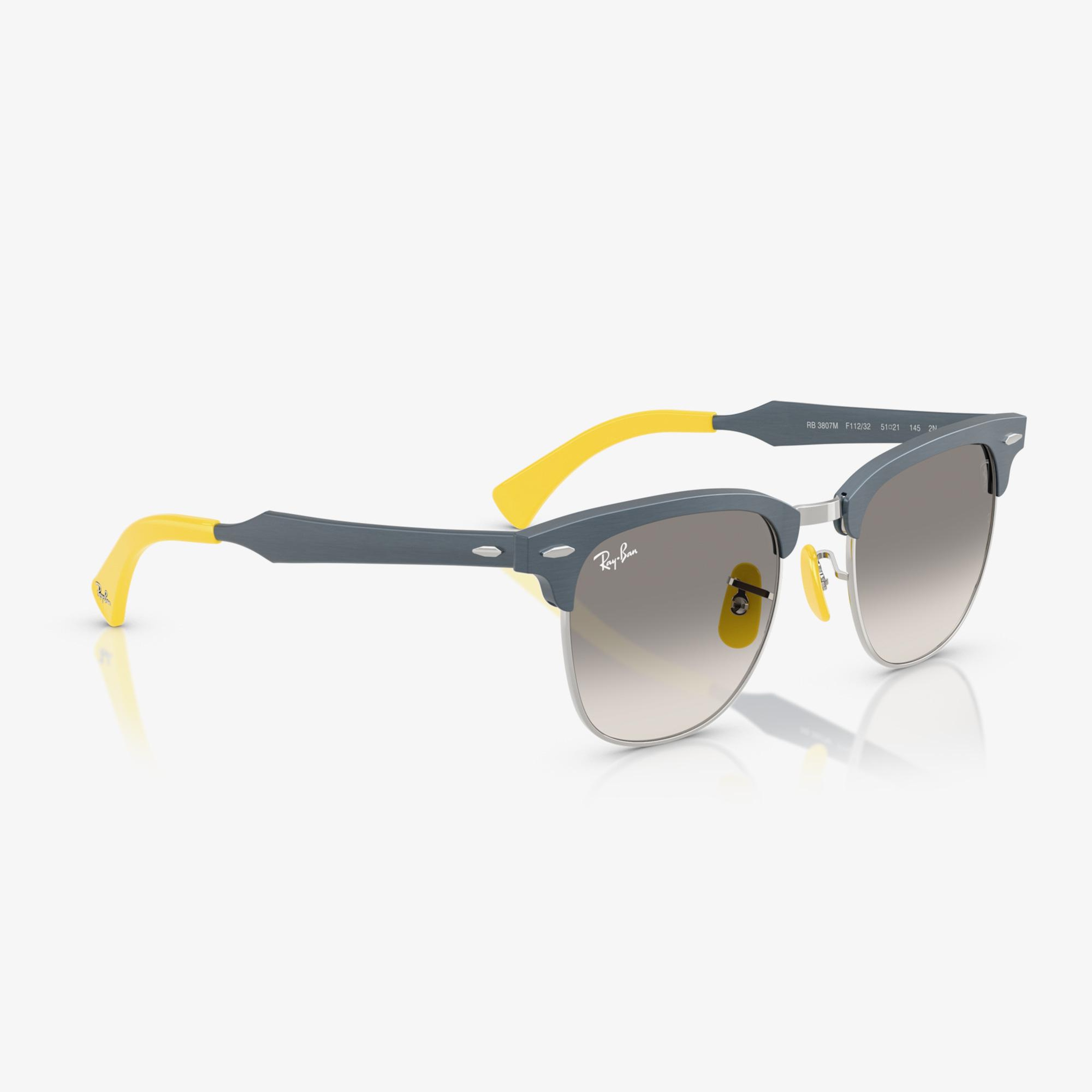 Ray-Ban Aluminium Unisex Gümüş Güneş Gözlüğü
