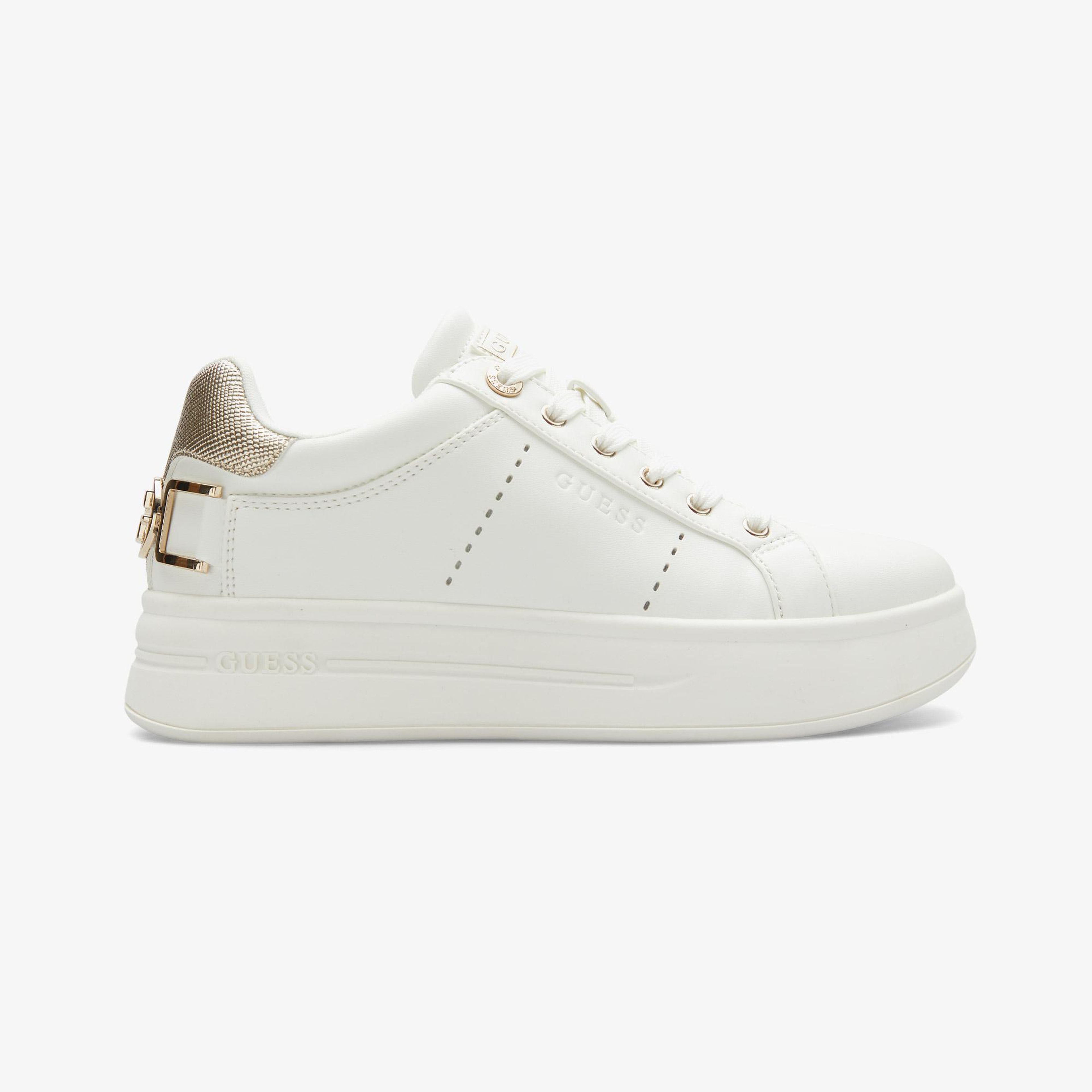 Guess Wesli Kadın Beyaz Sneaker