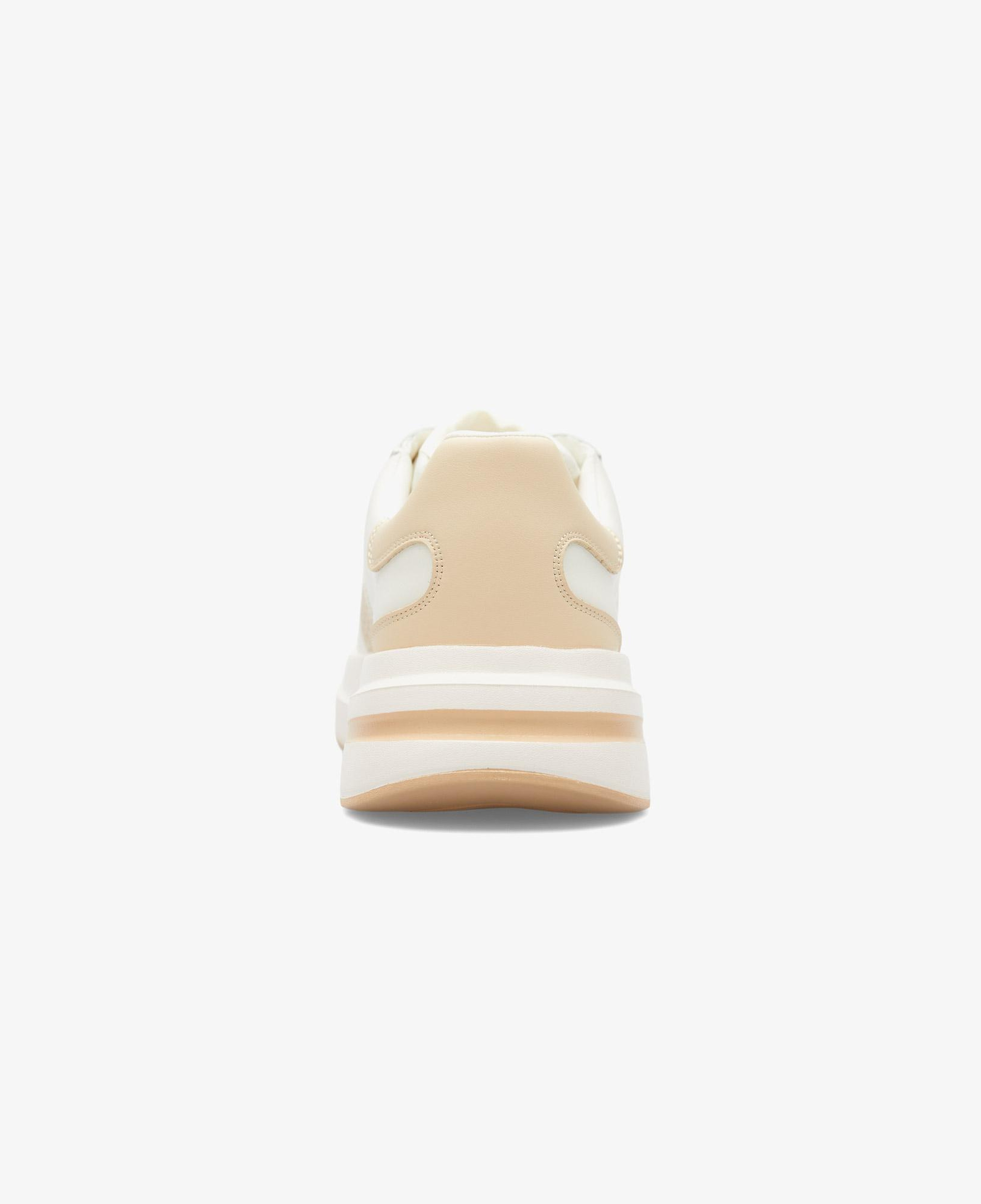 Guess Elba Deri Erkek Beyaz Sneaker