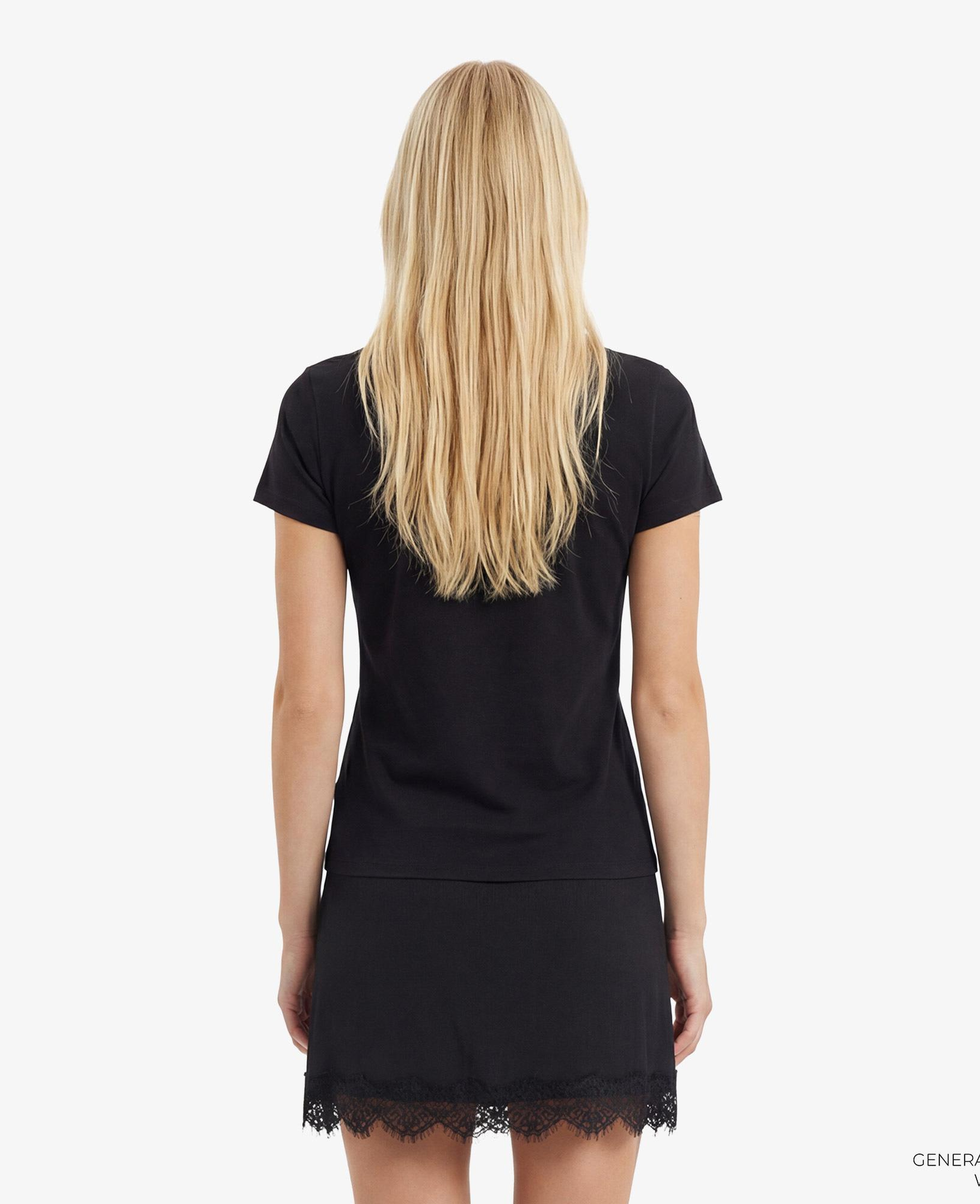 Guess Giuditta Aktif Regular Fit Kadın Siyah T-Shirt