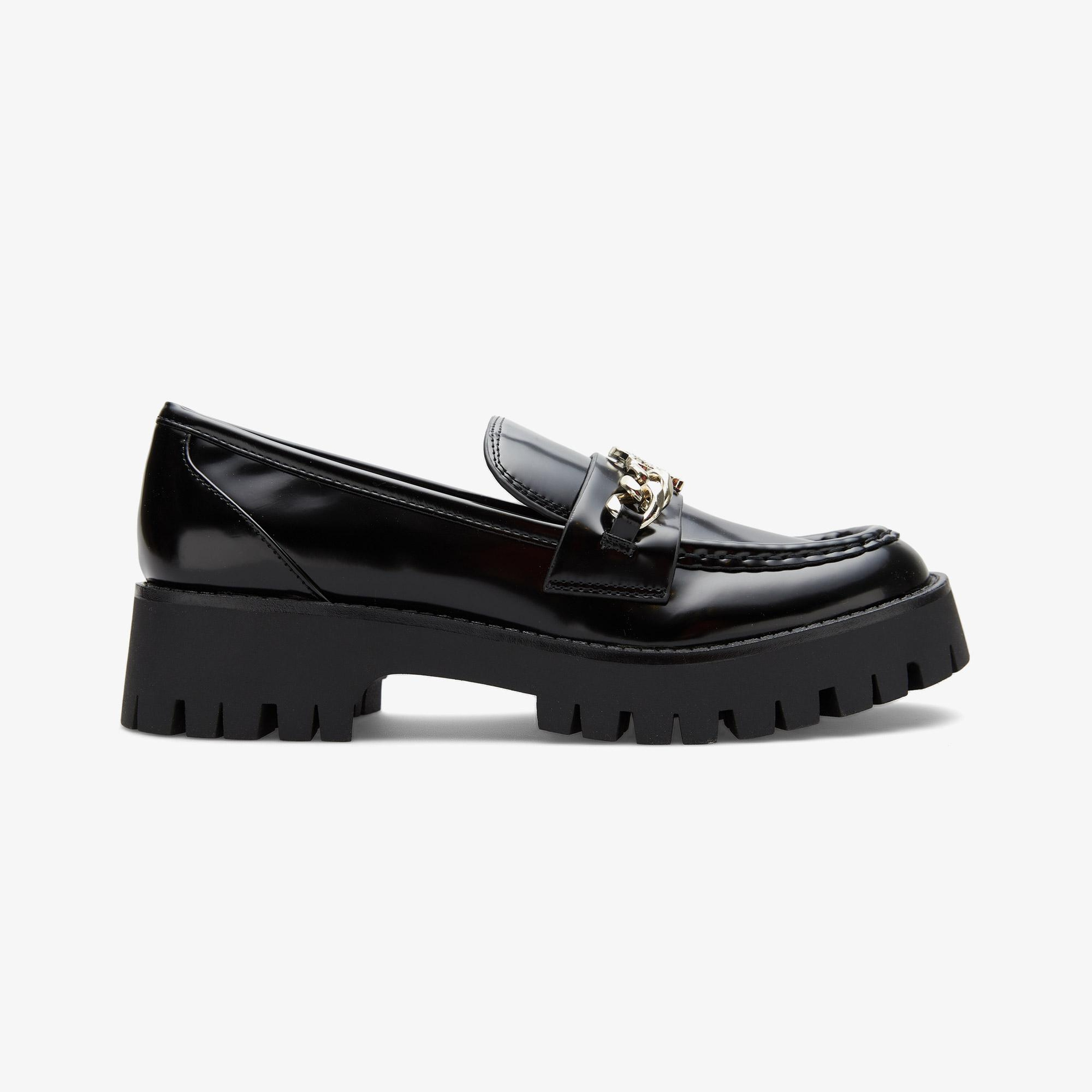 Guess Almer Loafer Kadın Siyah Günlük Ayakkabı