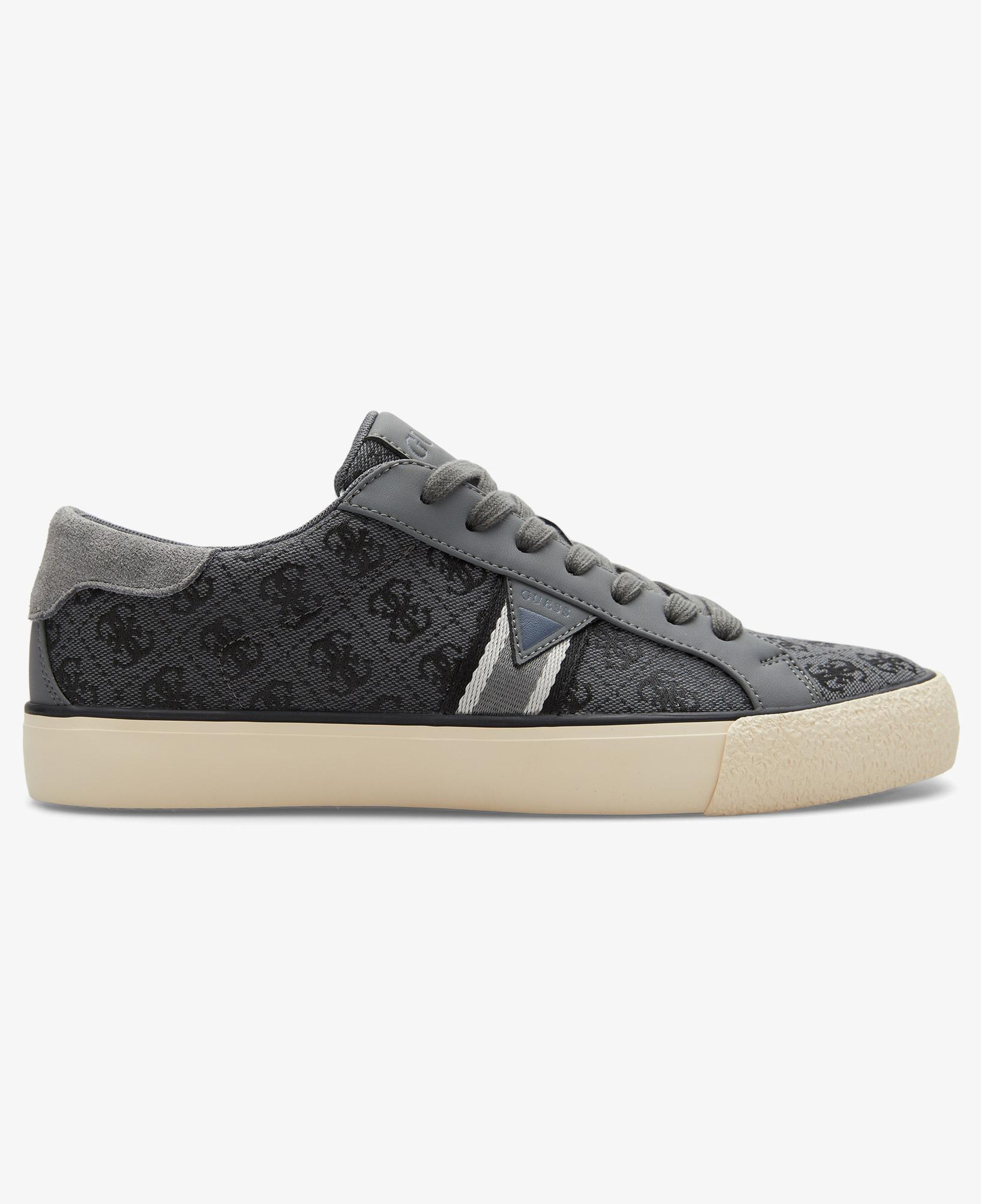 Guess Davor Deri Erkek Siyah Sneaker