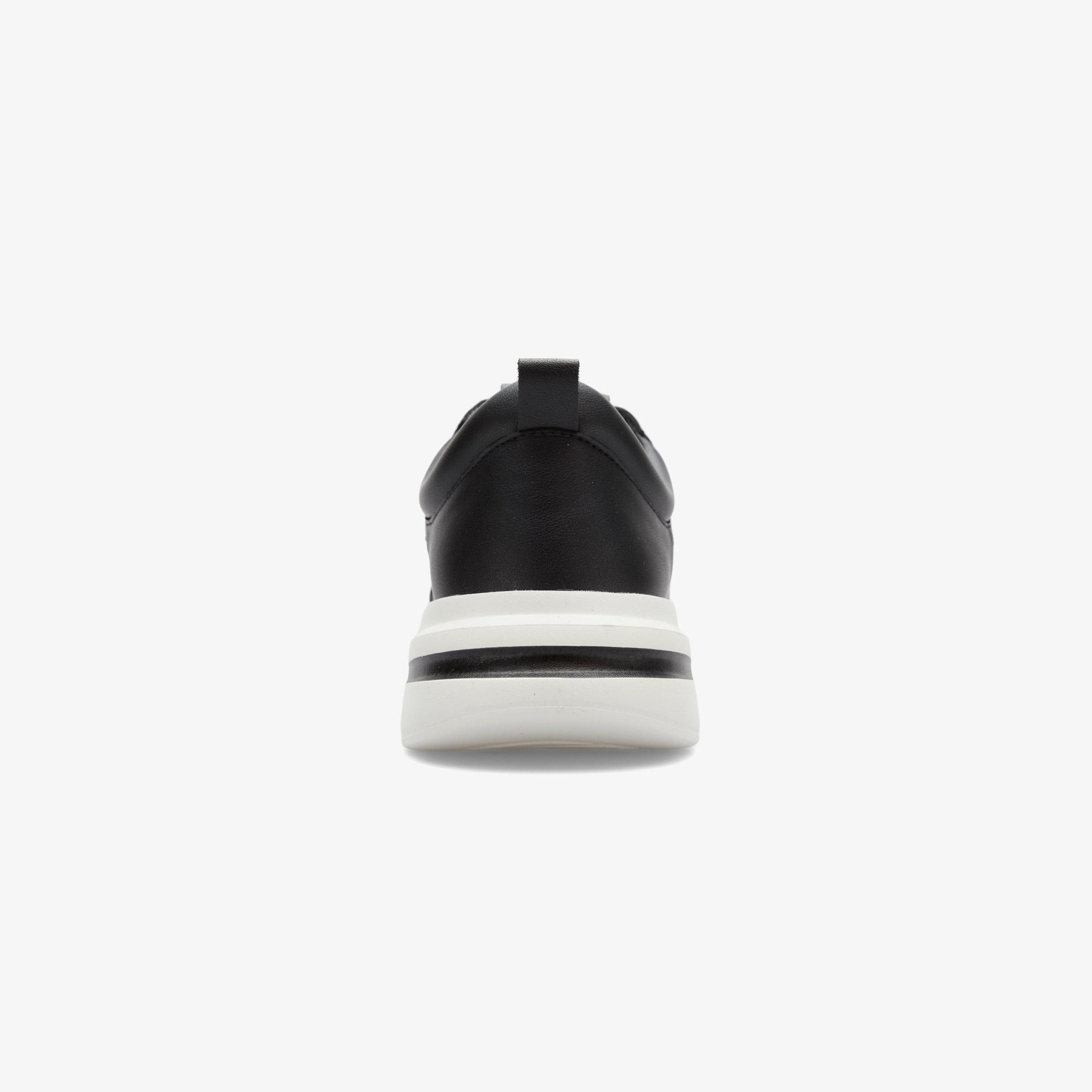 Guess Elba Deri Erkek Siyah Sneaker
