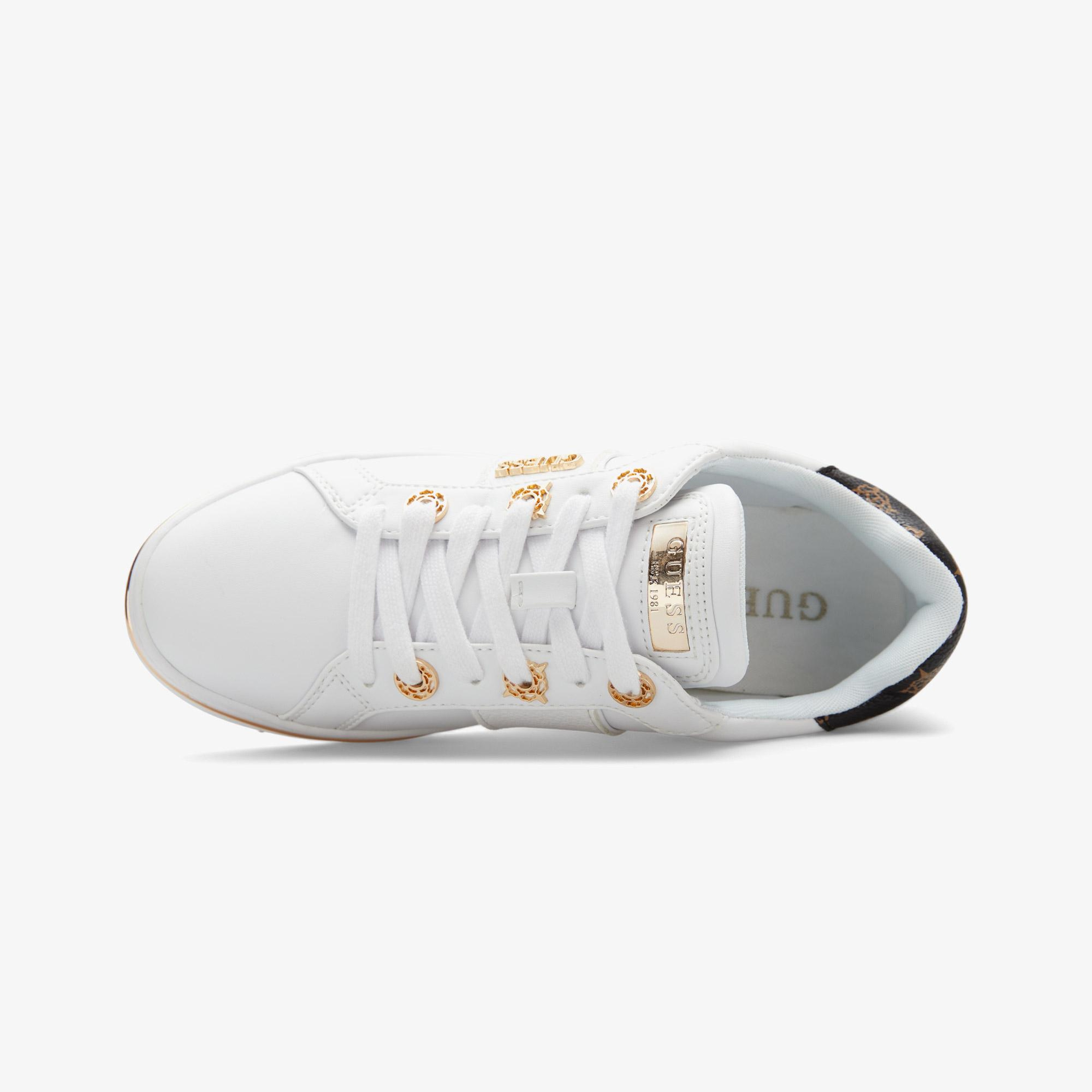 Guess Stew Kadın Beyaz Sneaker