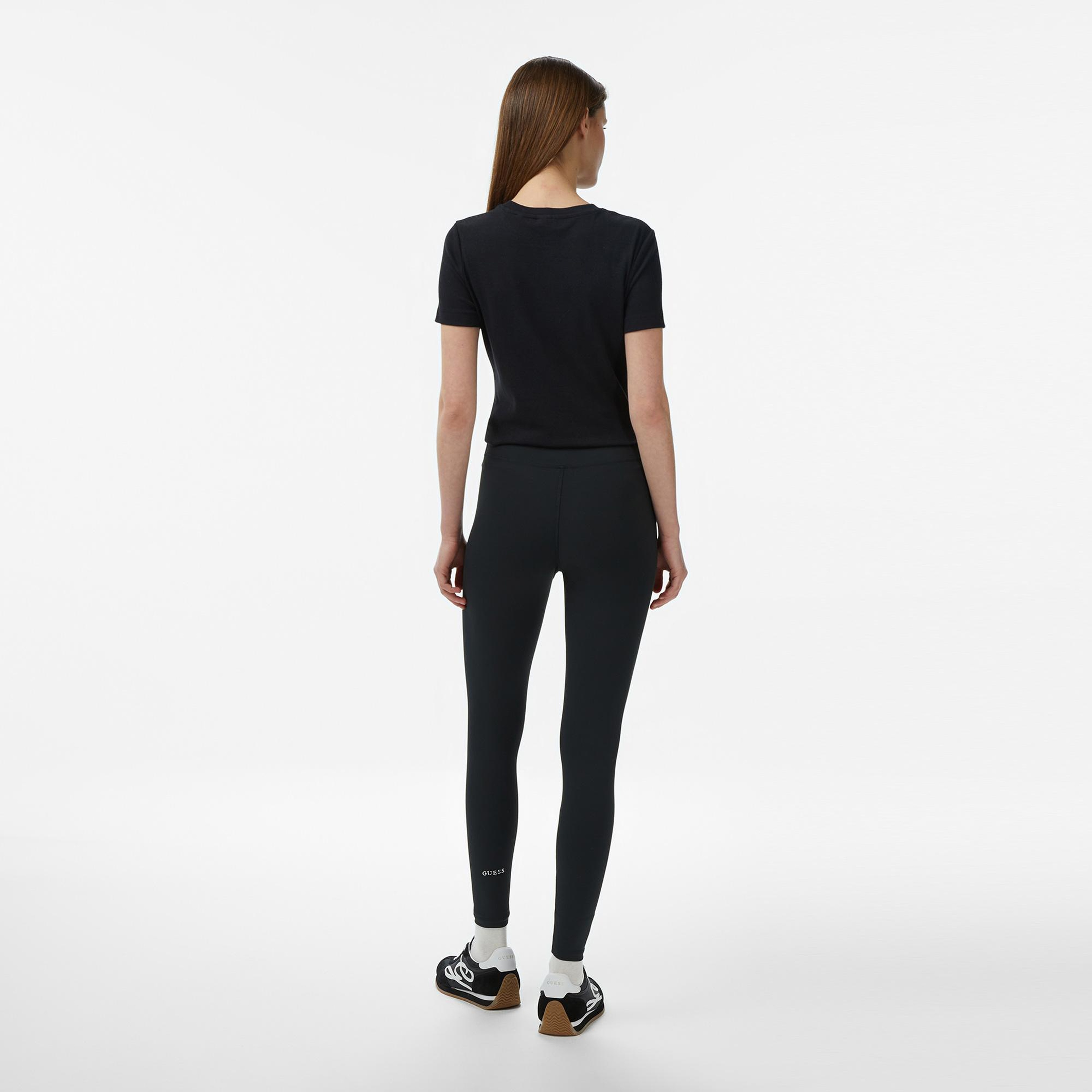 Guess Margot Aktif Kadın Siyah Eşofman Altı