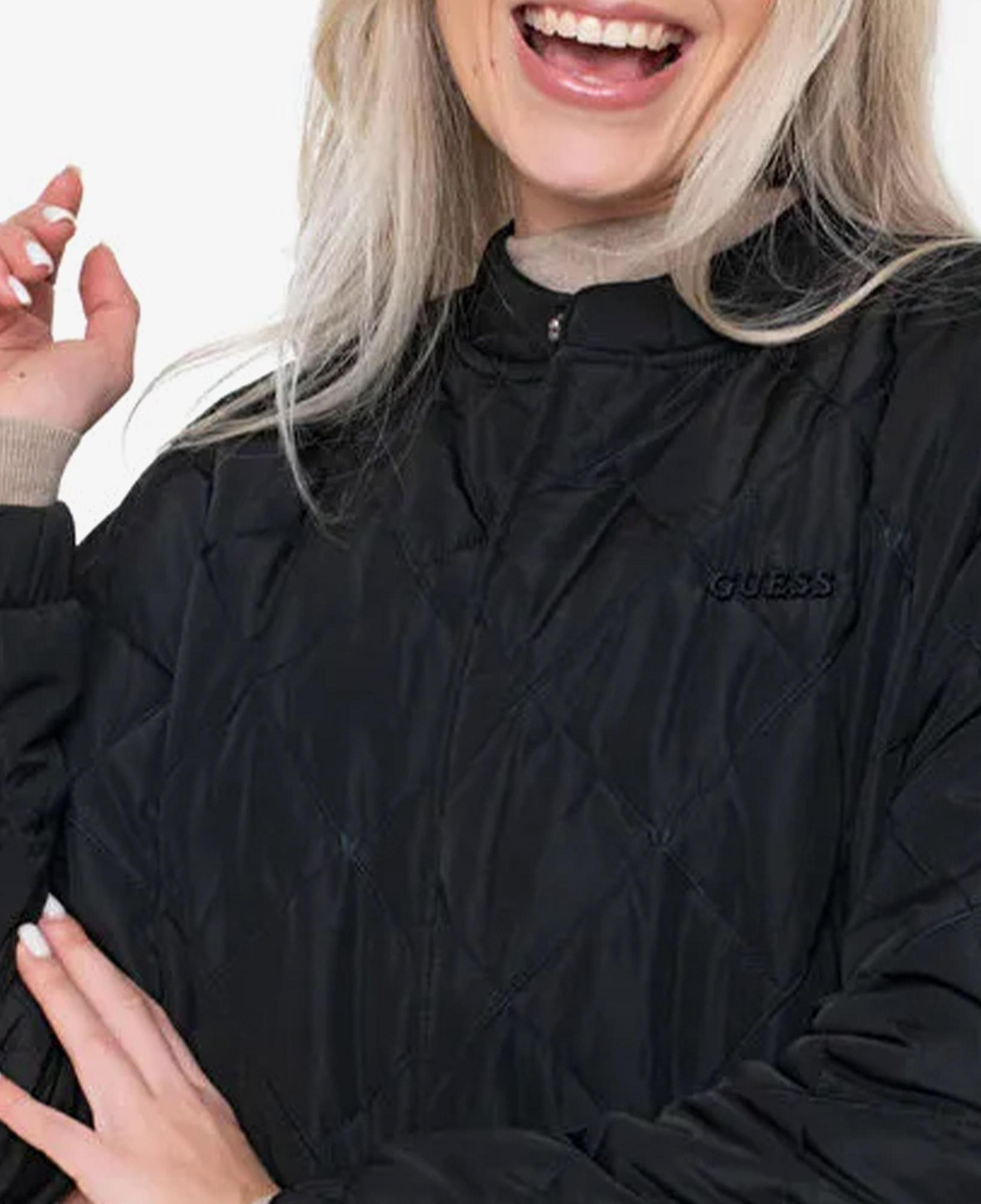 Guess Cecilia Aktif Kadın Siyah Mont