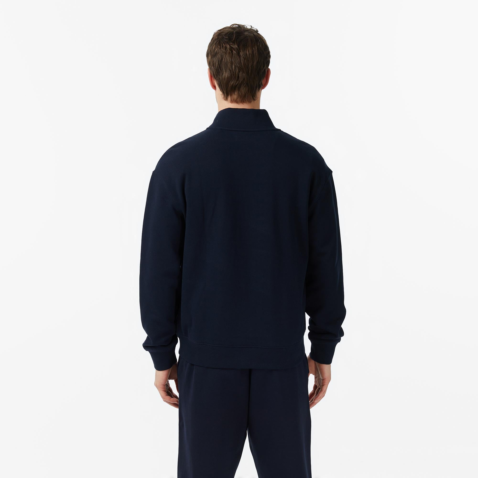 Guess Jeans Iconic Erkek Lacivert Sweatshirt