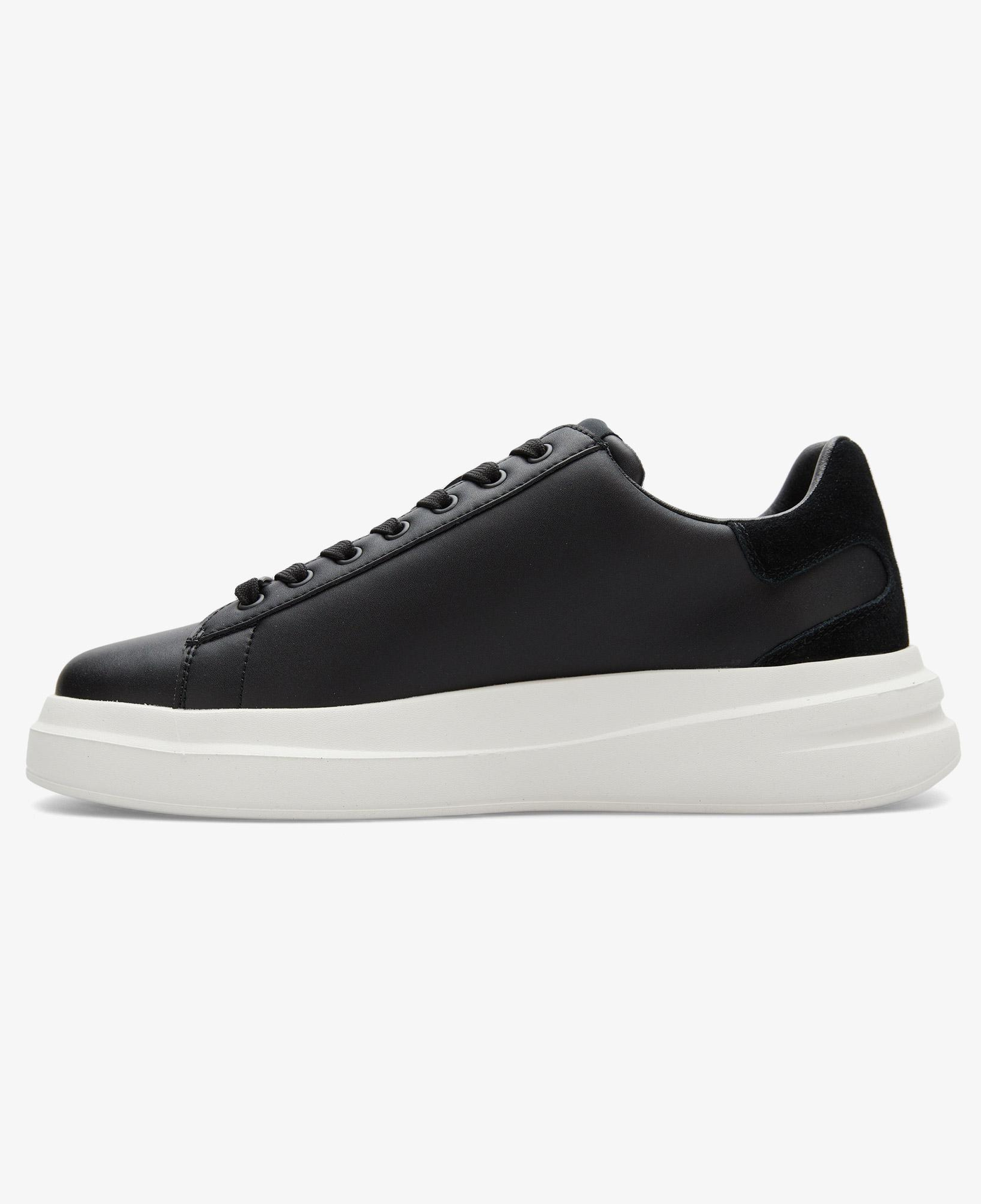 Guess Elba Deri Erkek Siyah Sneaker