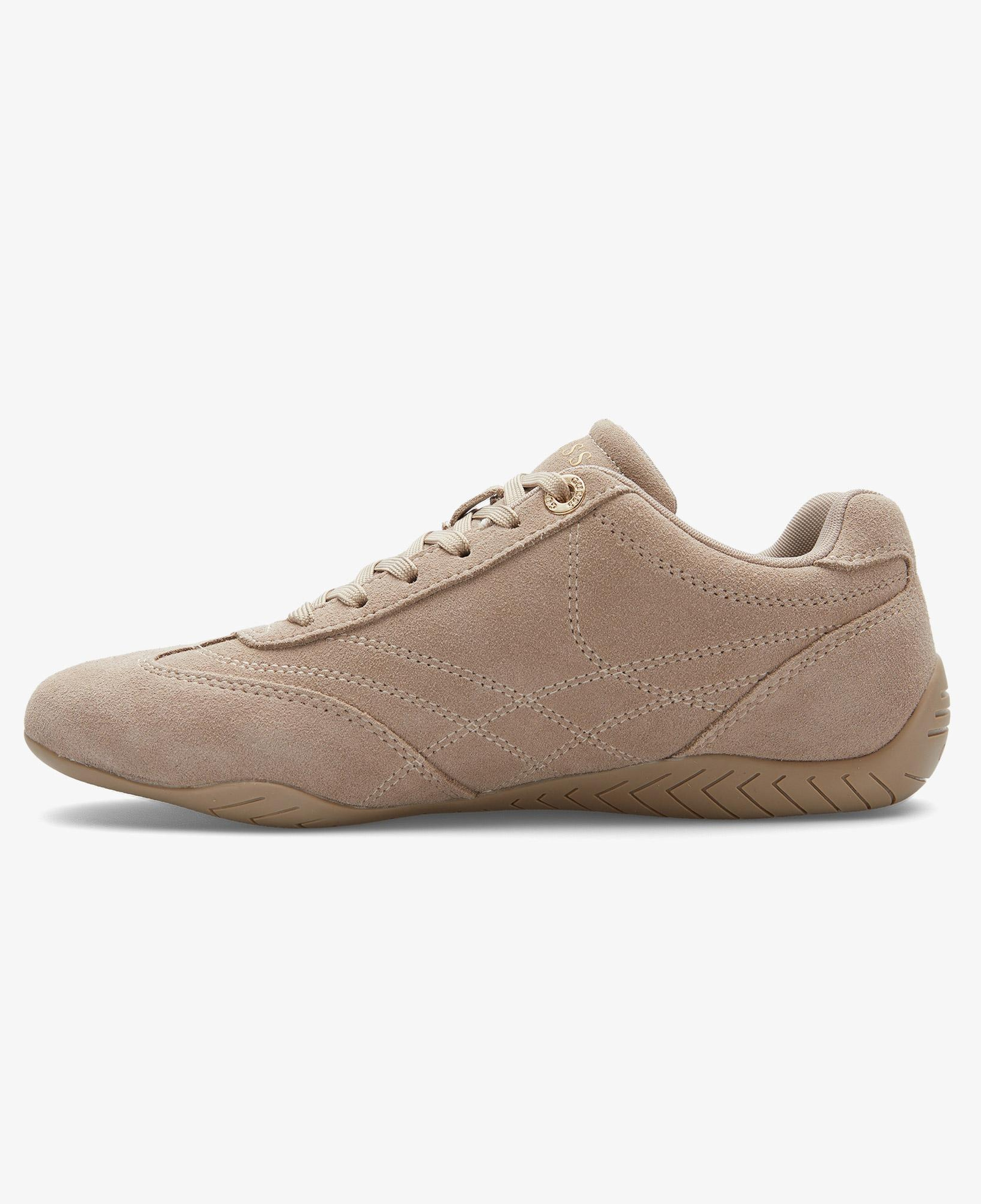 Guess Gabiey Deri Kadın Gri Sneaker
