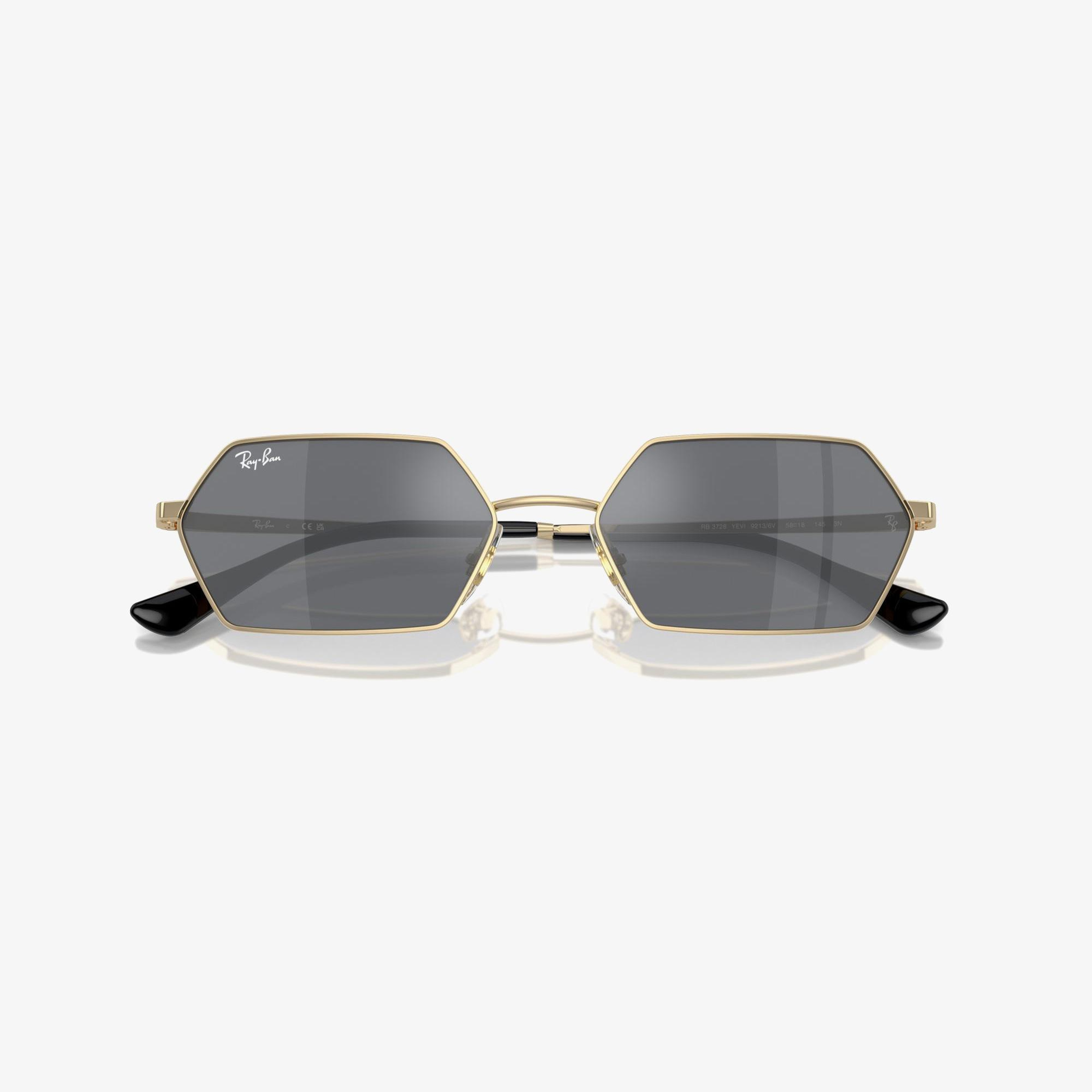 Ray-Ban Yevi Unisex Altın Rengi Güneş Gözlüğü