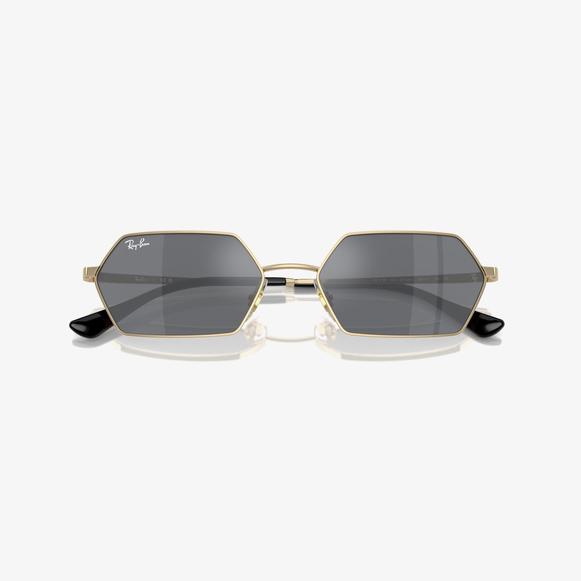Ray-Ban Yevi Unisex Altın Rengi Güneş Gözlüğü