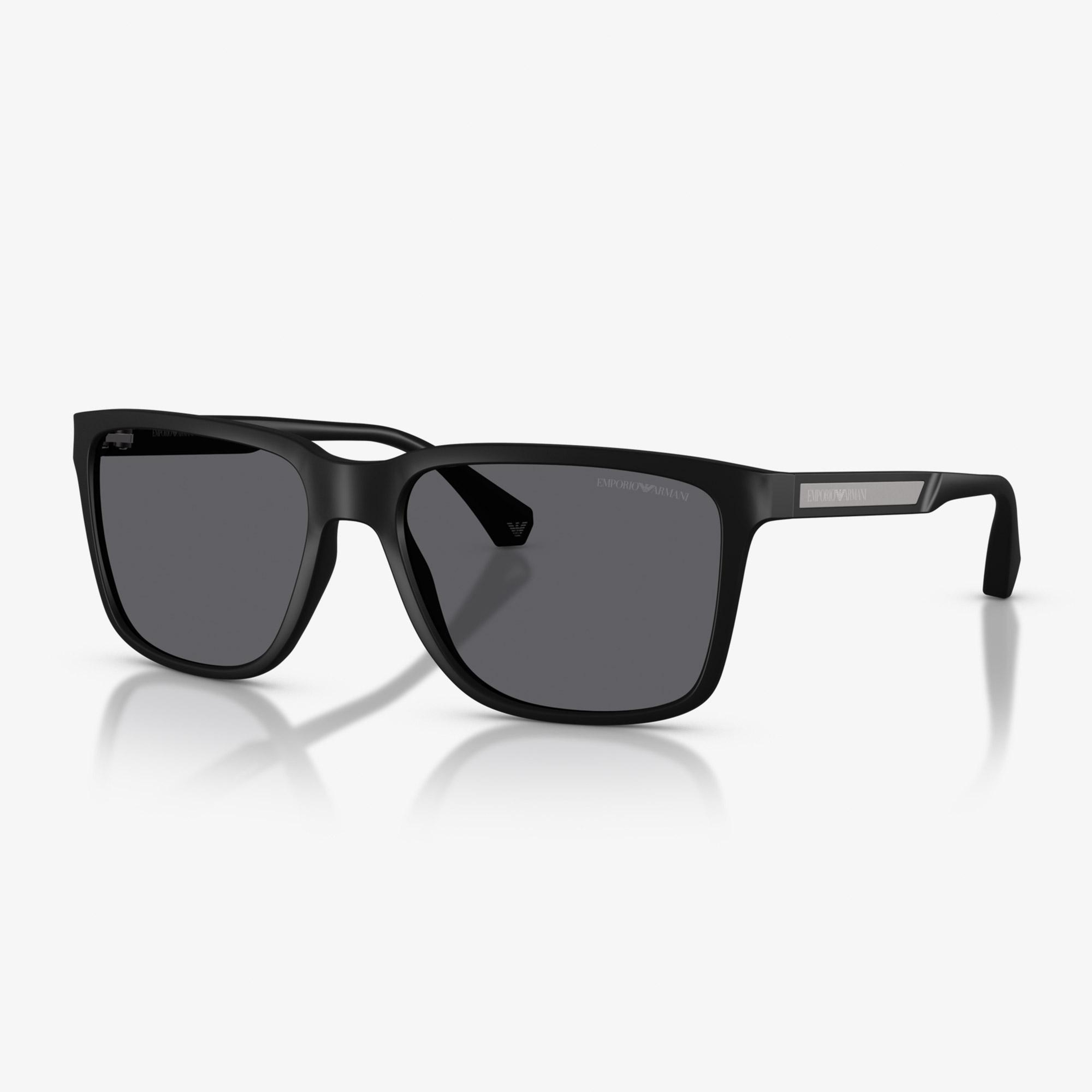 Emporio Armani EA4047 Erkek Siyah Güneş Gözlüğü